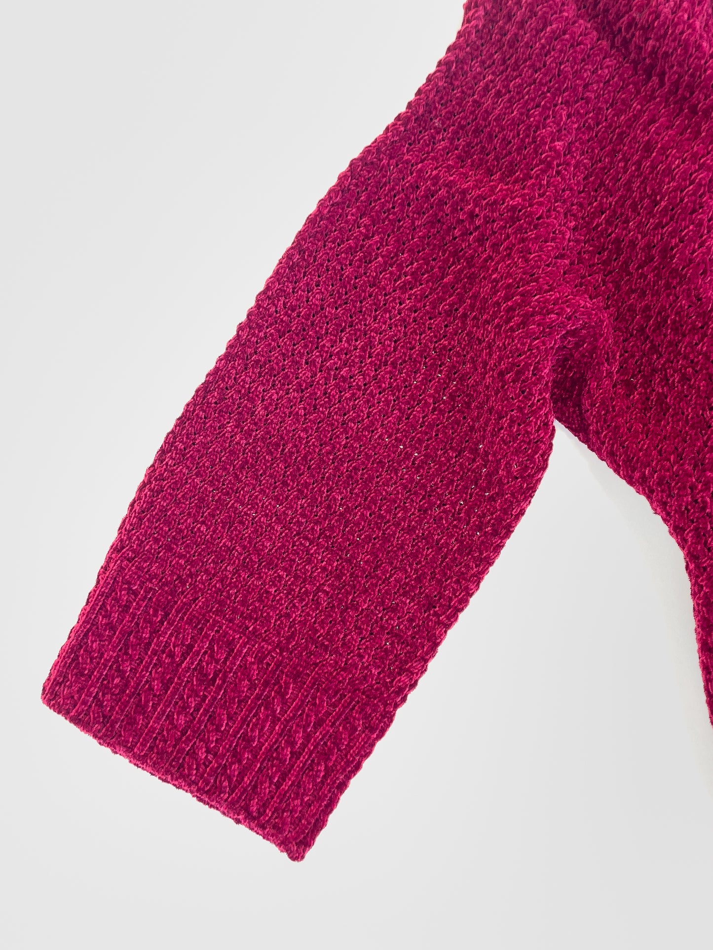 3D knit cardigan