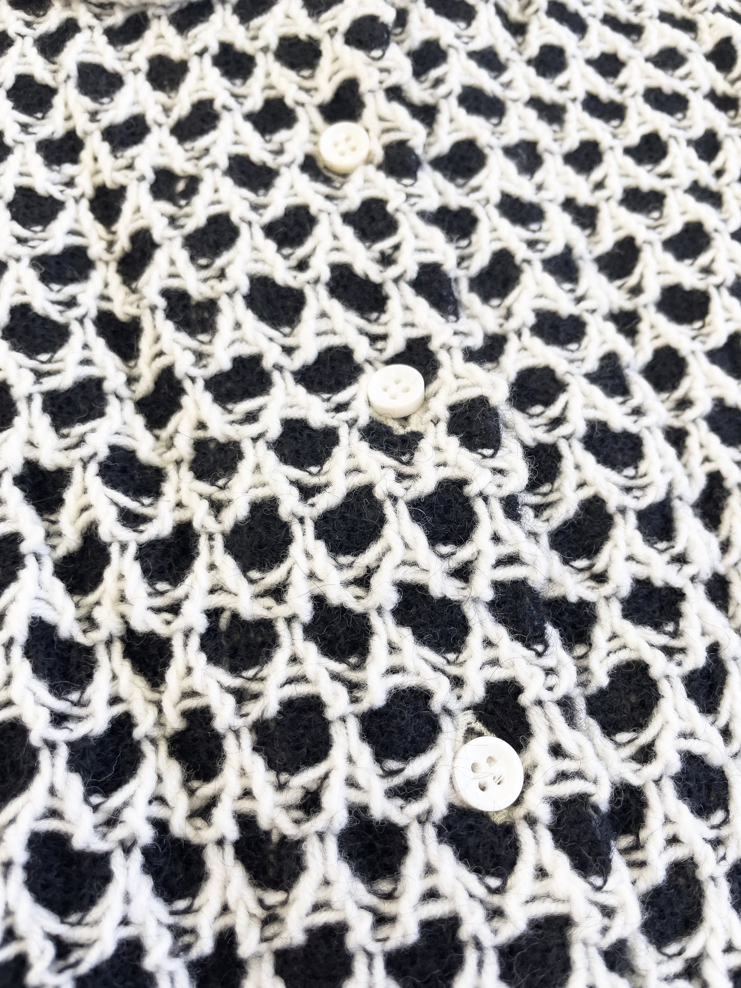 knitted cardigan