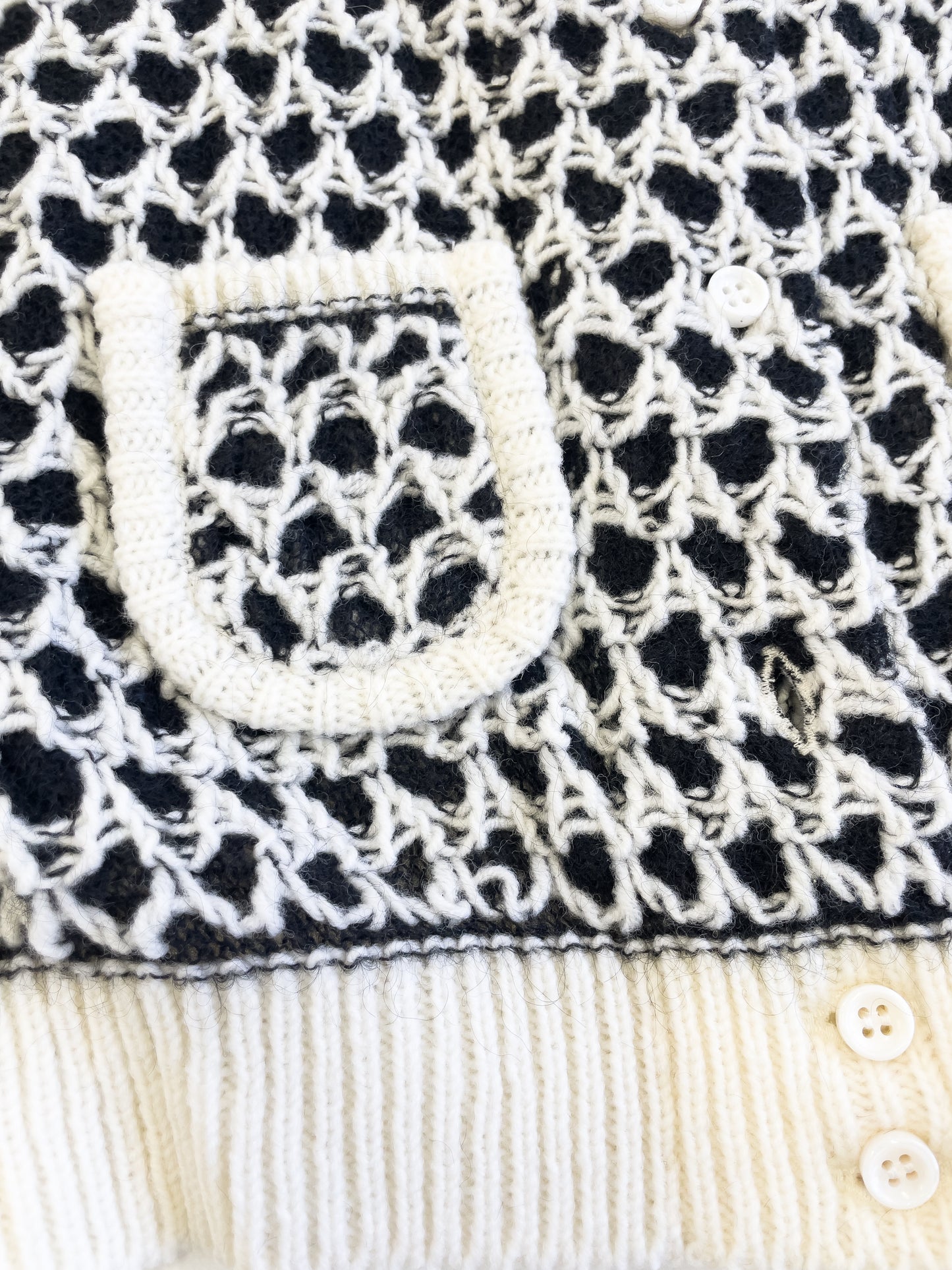knitted cardigan