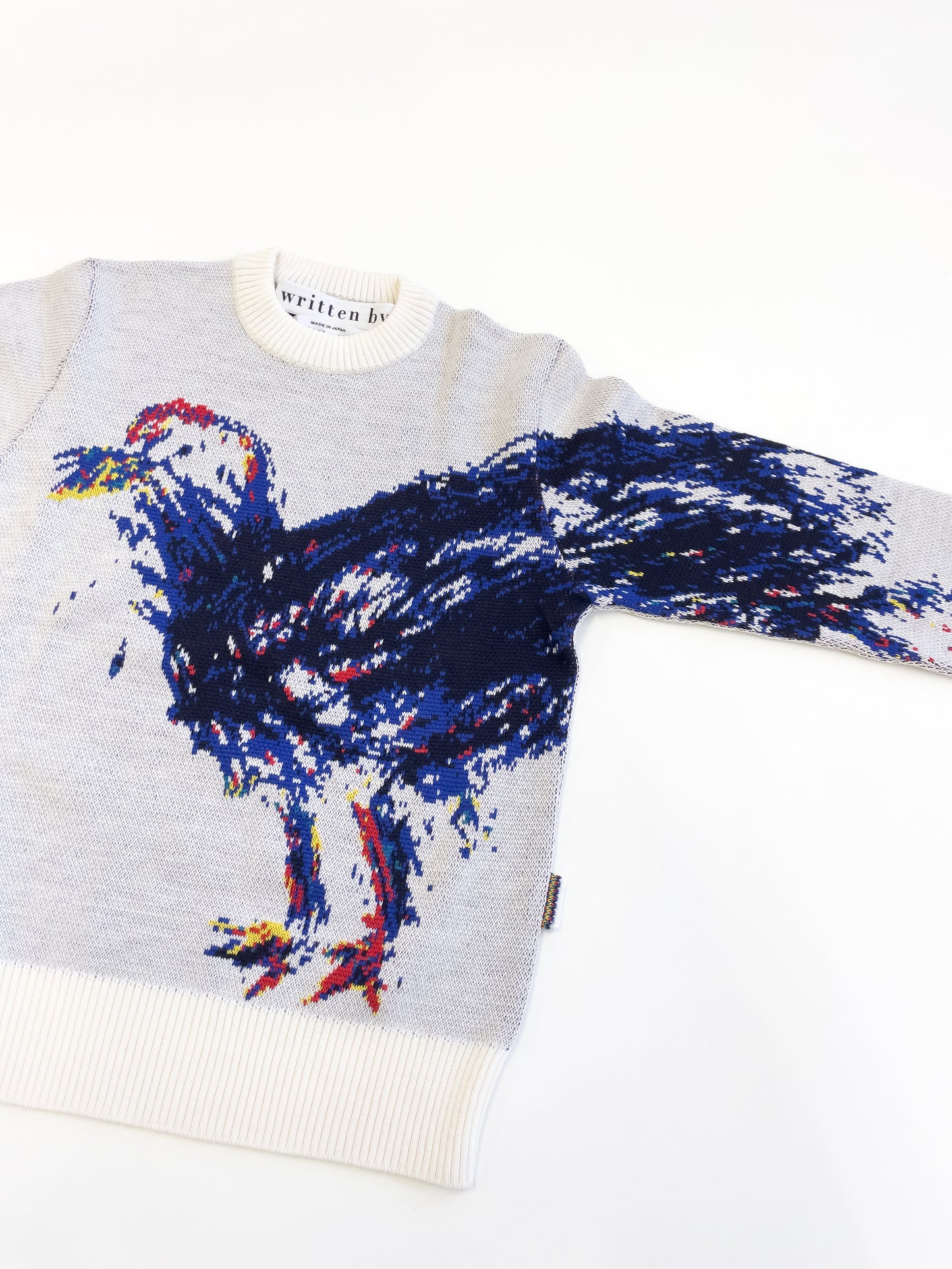bird knit sweater