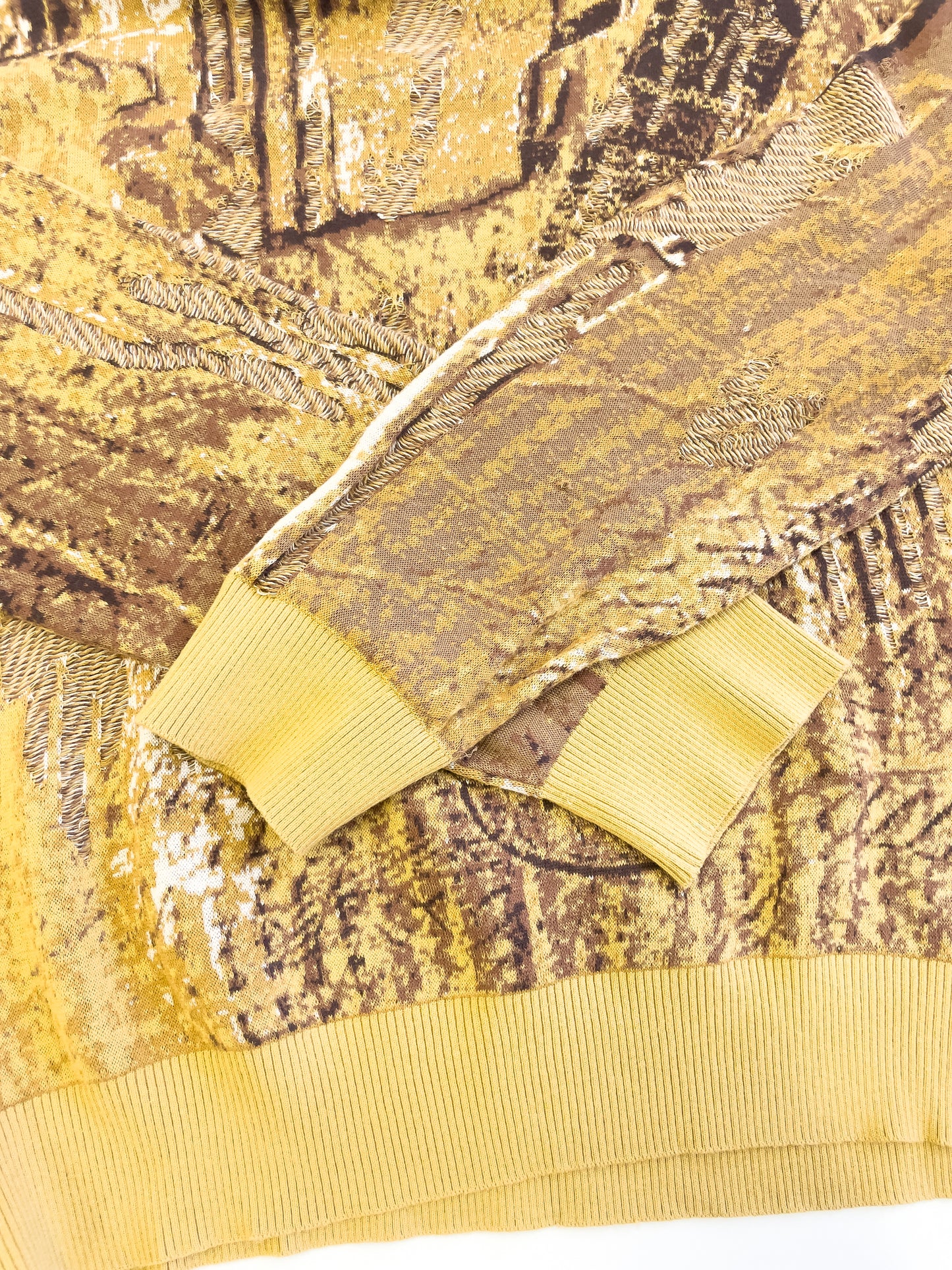 cardboard pattern knit