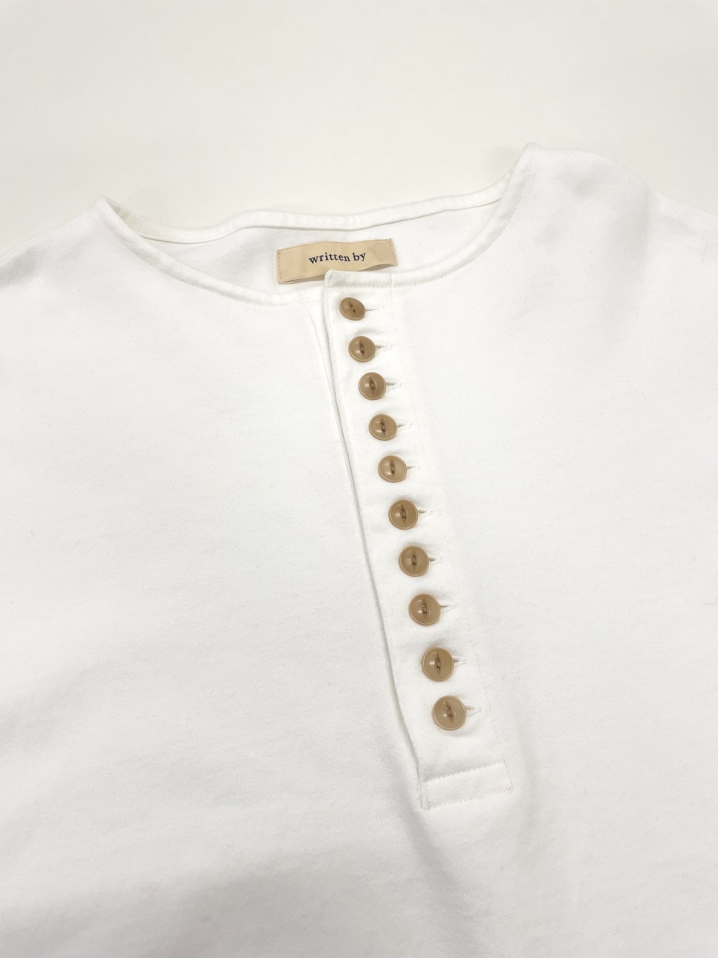cotton ten button shirt