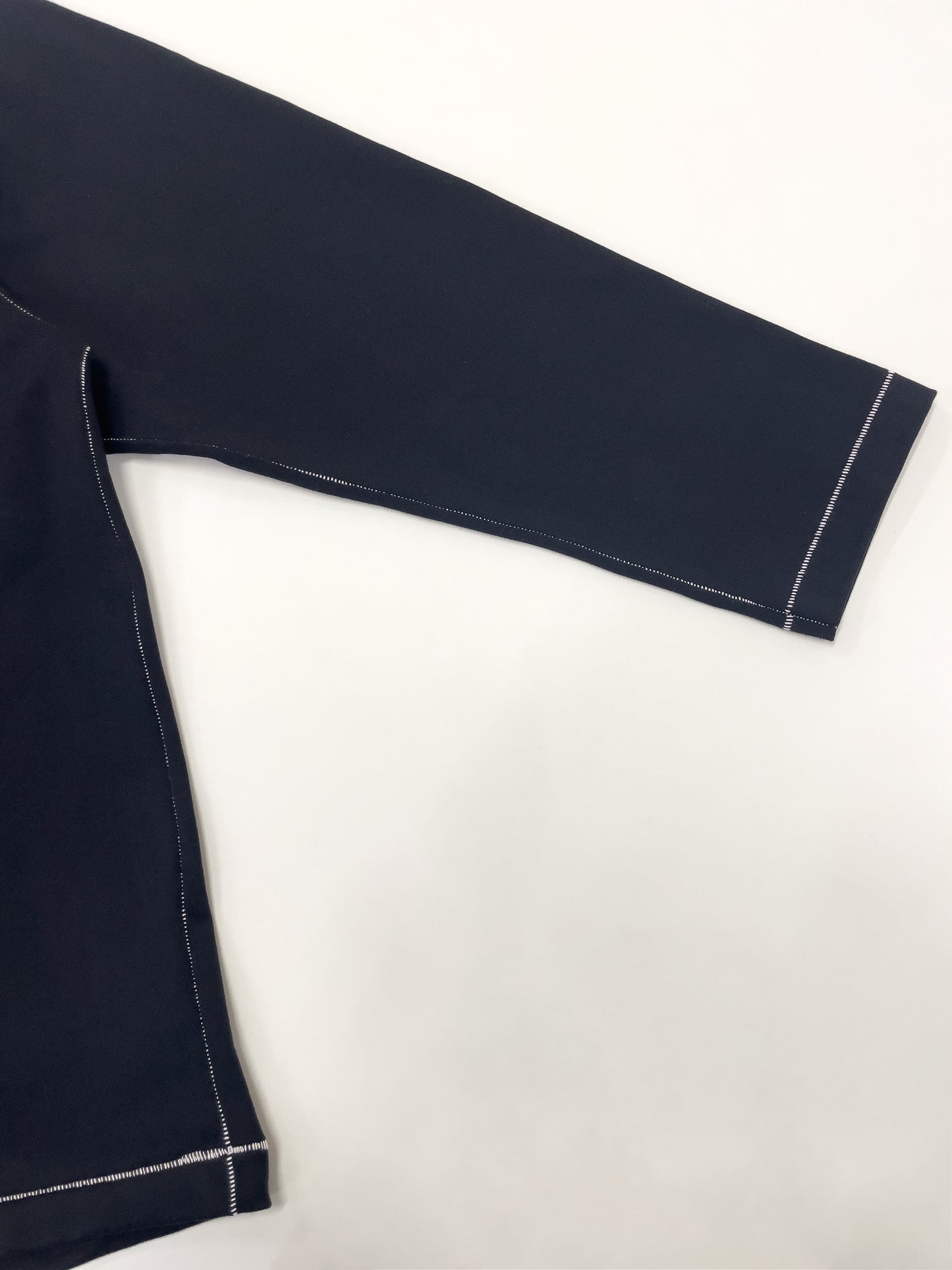 dot stitch long sleeve T-shirt