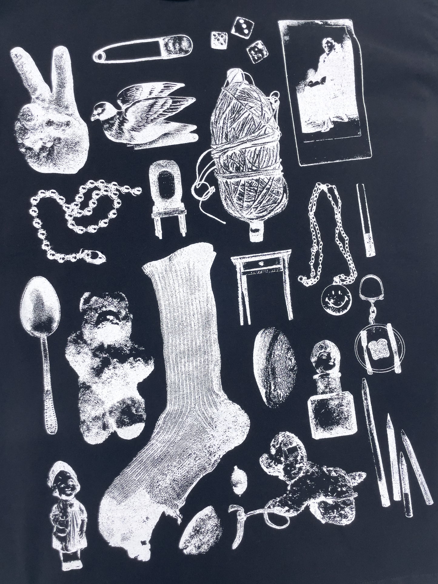 market print T-shirt <market>
