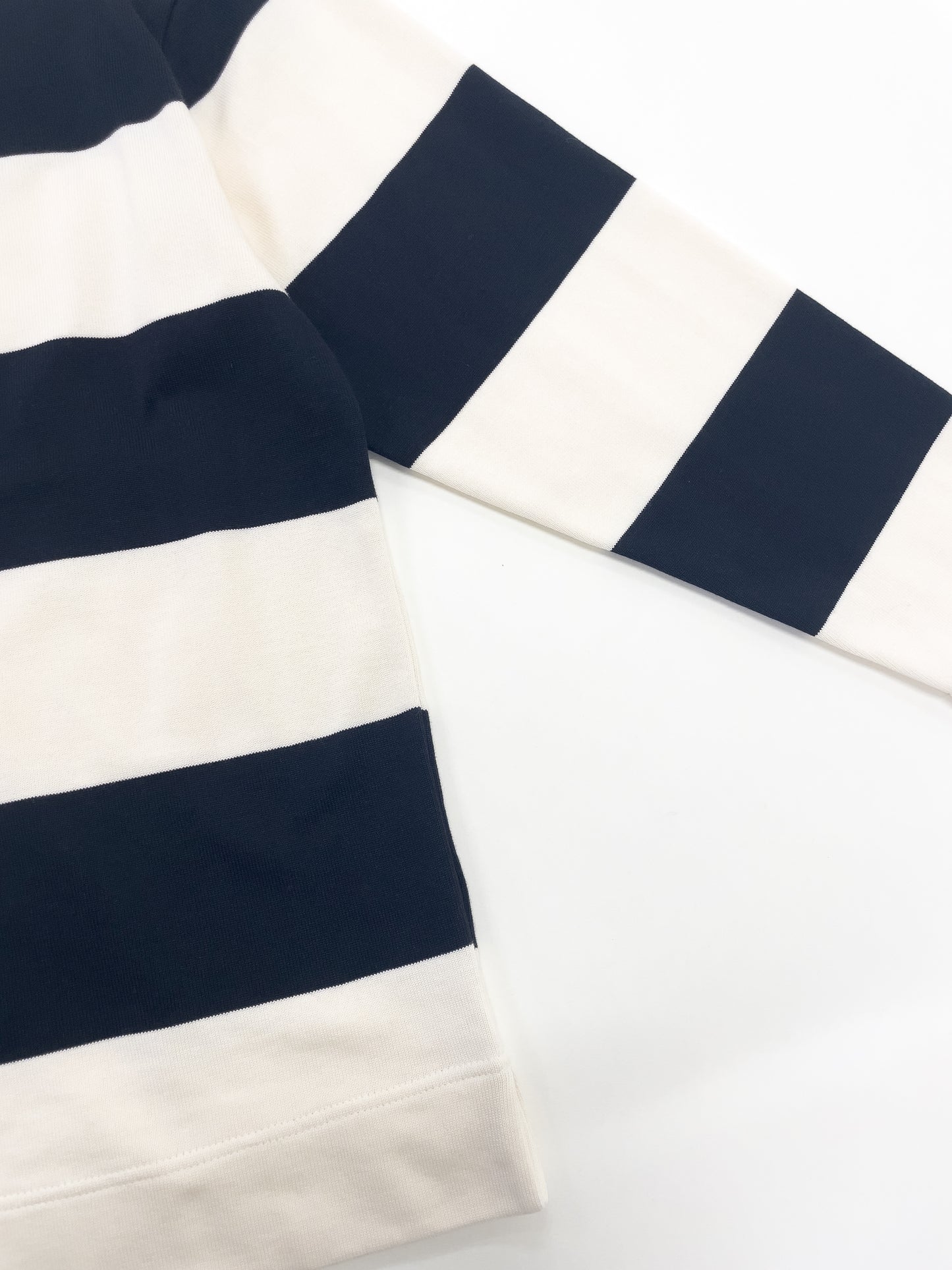 border knit T-shirt
