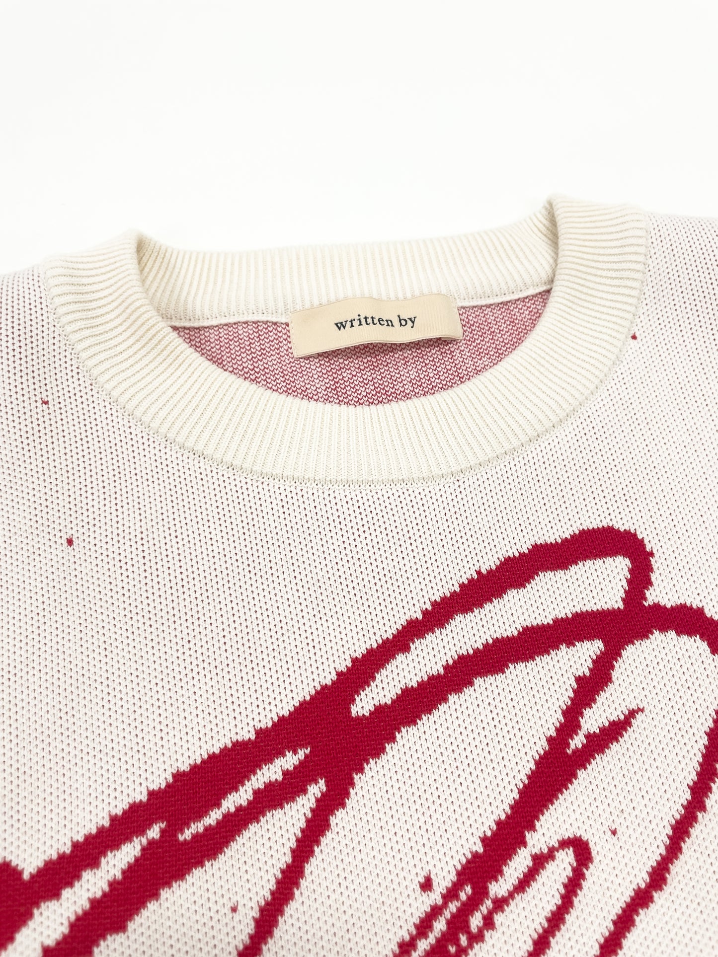 drawing motif knit