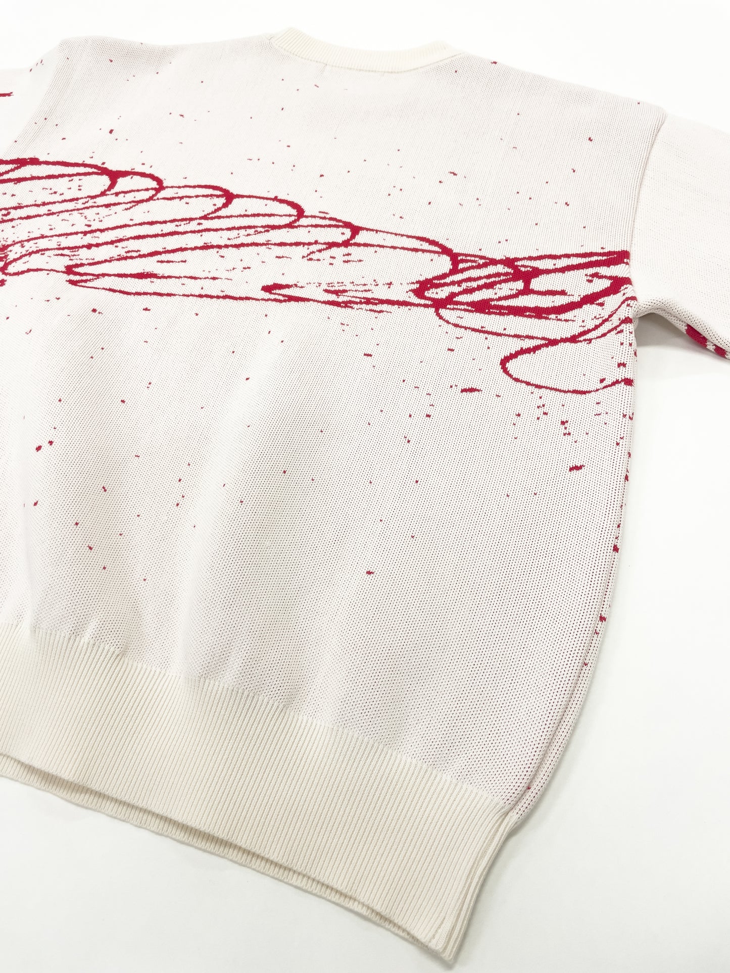 drawing motif knit
