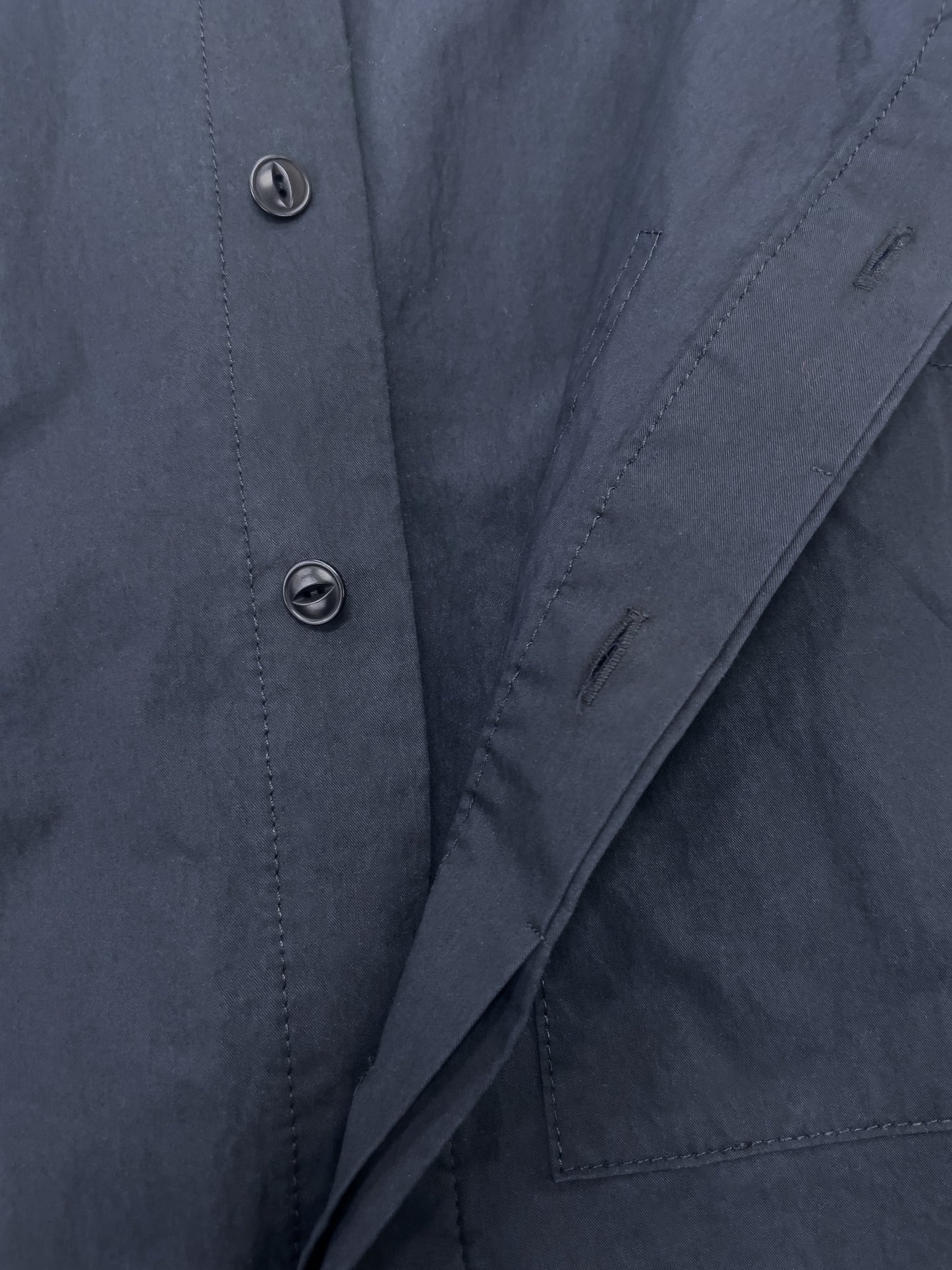 paper like fabric over shirt
