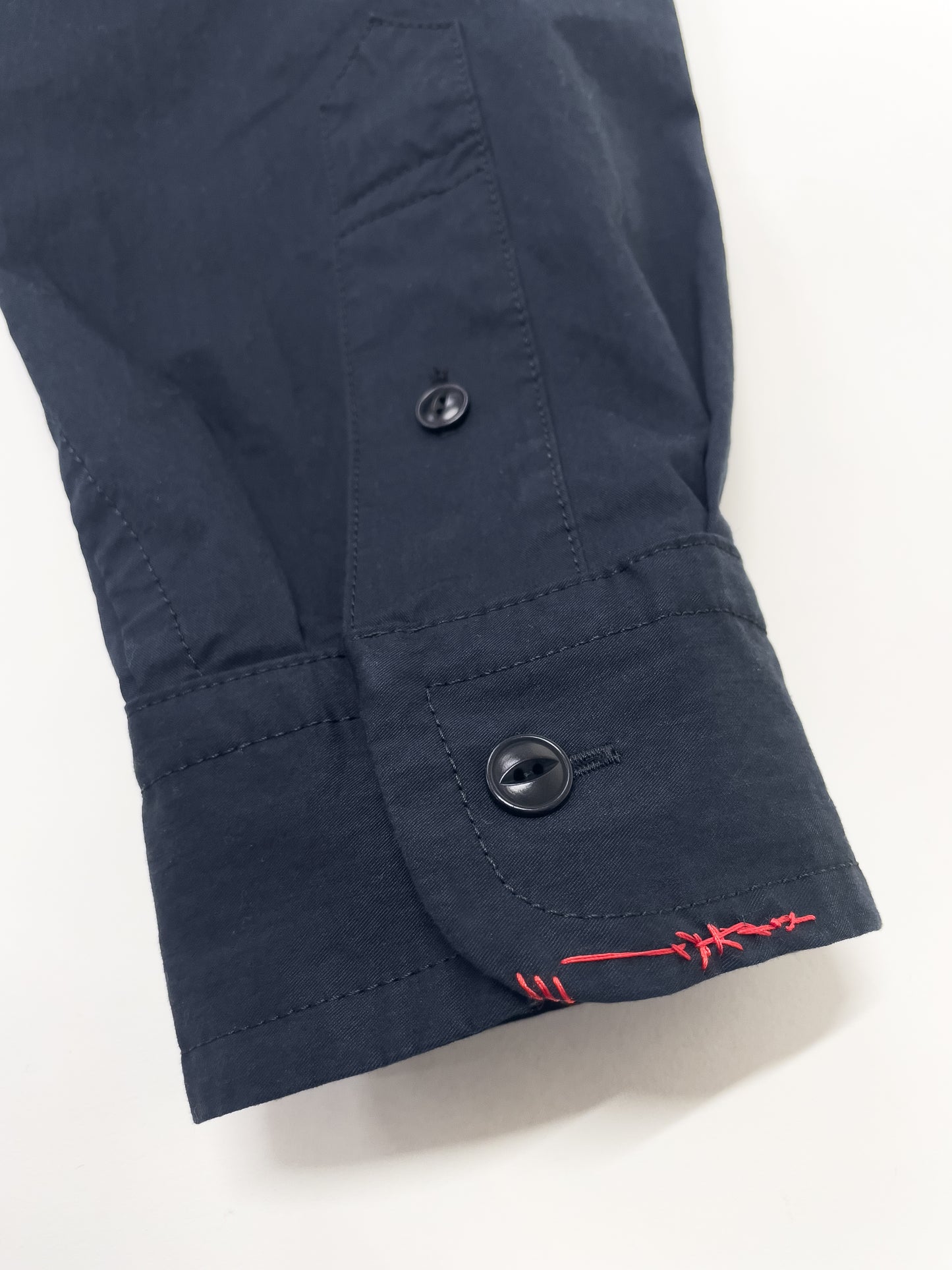 paper like fabric over shirt
