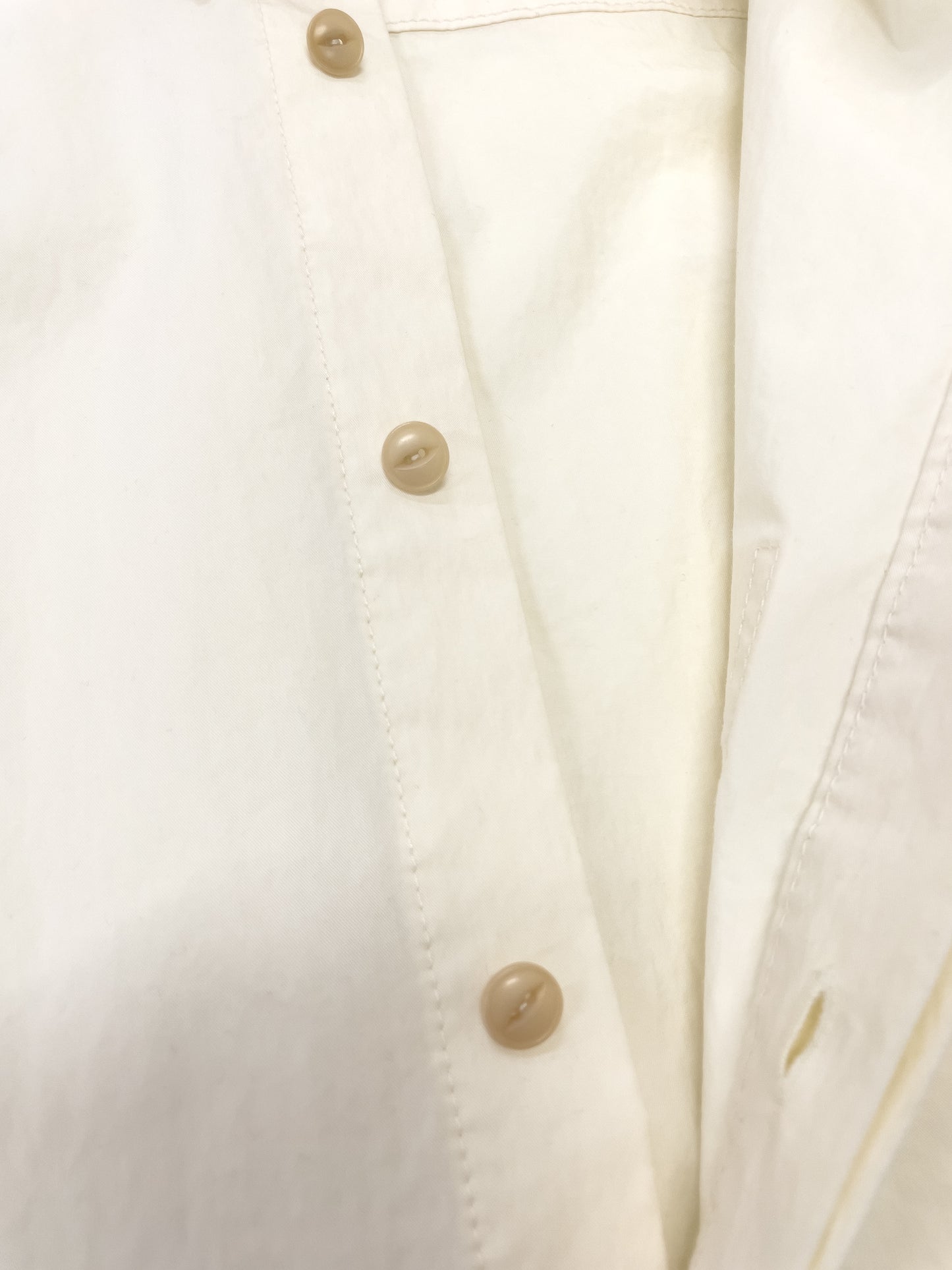 paper like fabric over shirt