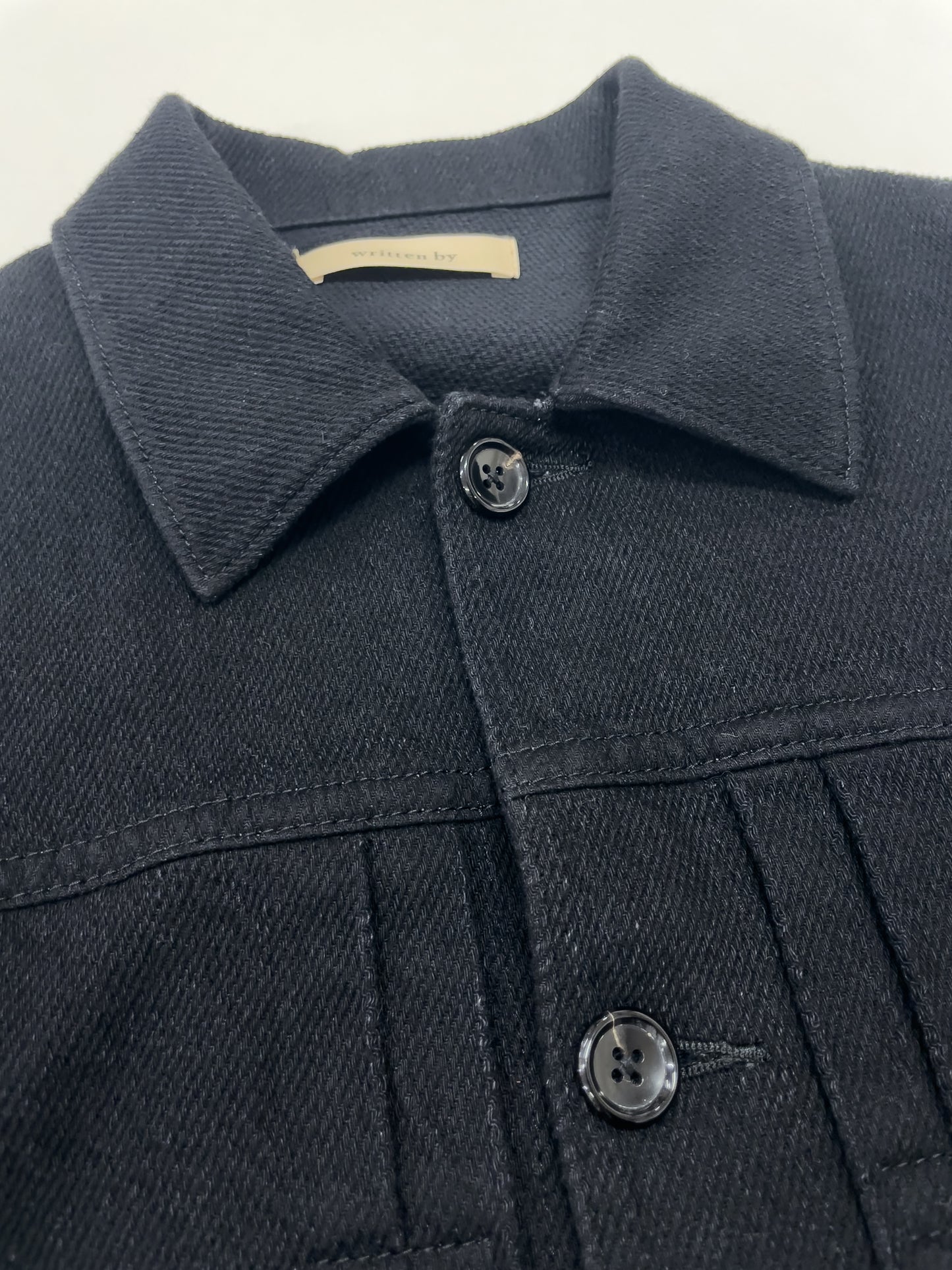 thick twill denim jacket