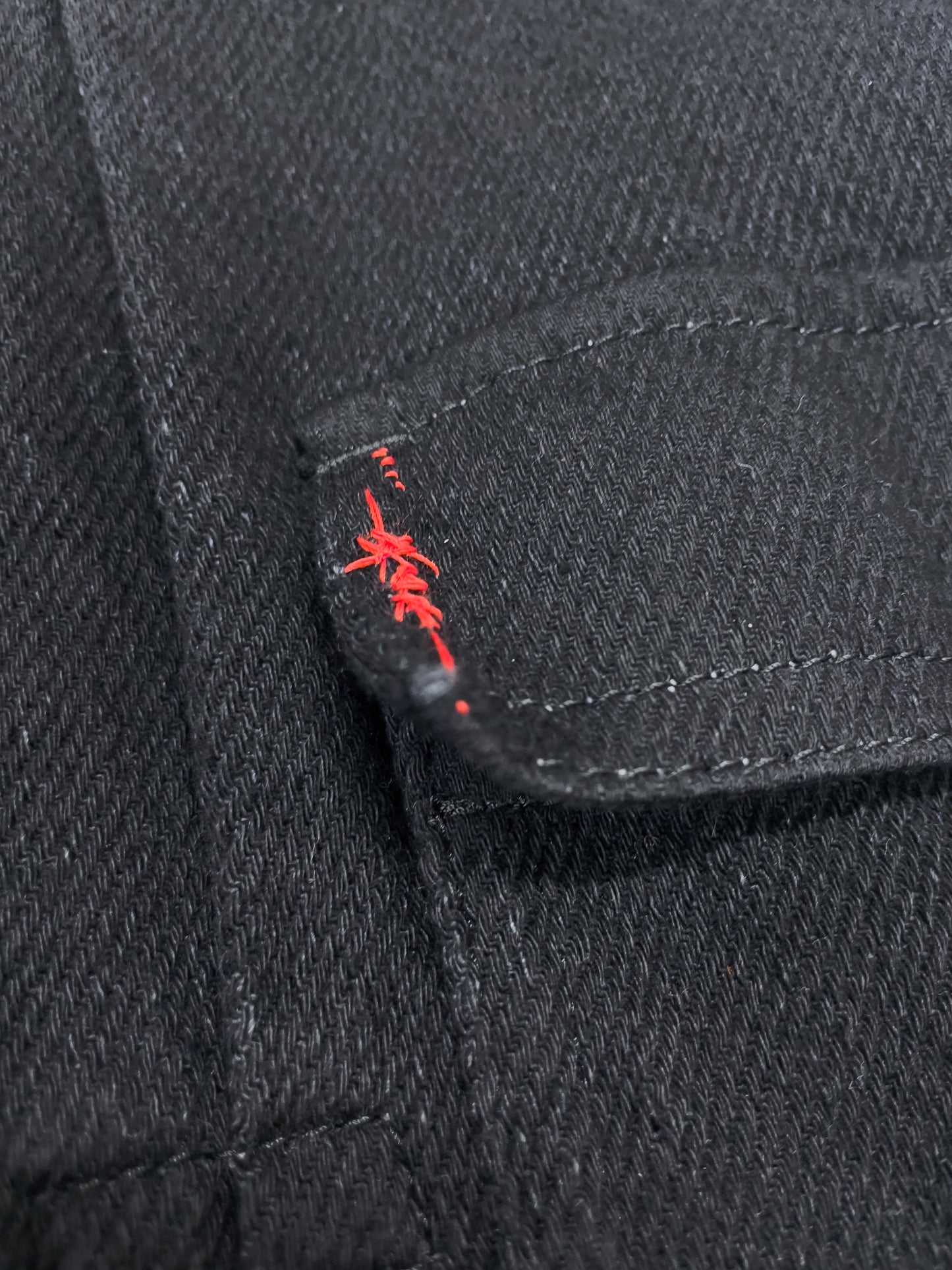 thick twill denim jacket