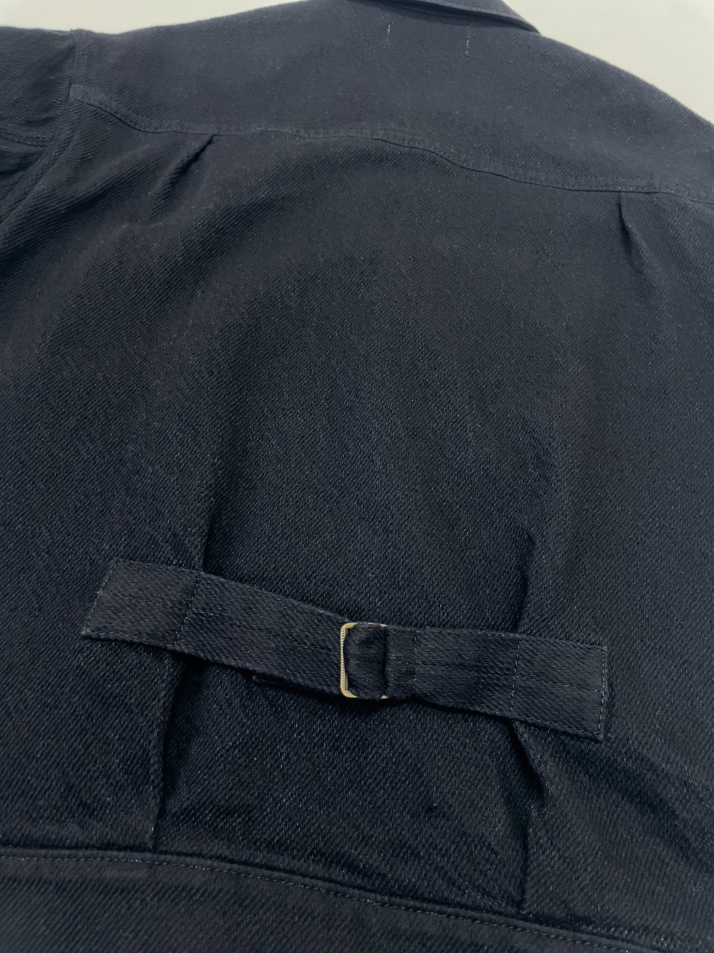 thick twill denim jacket