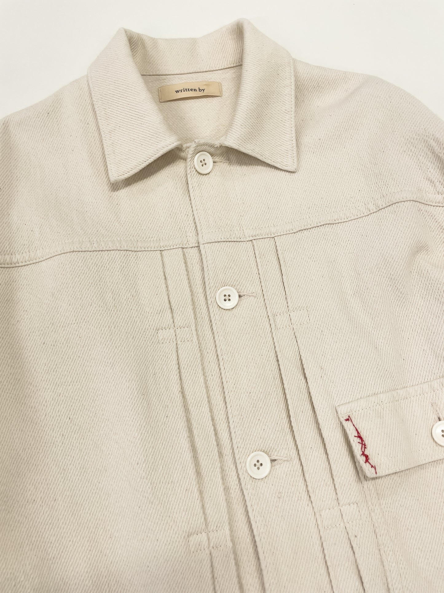 thick twill denim jacket