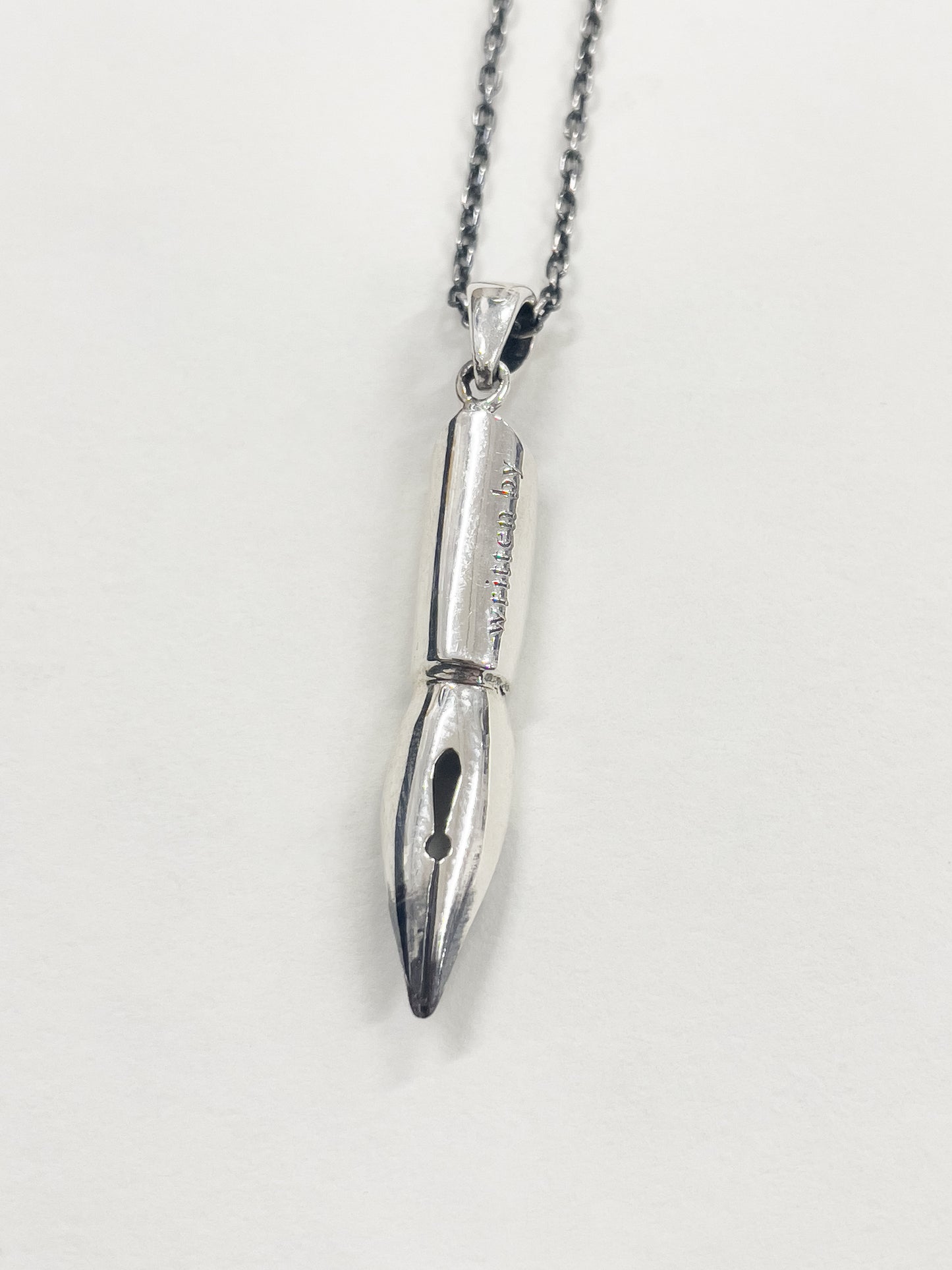 pen charm necklace