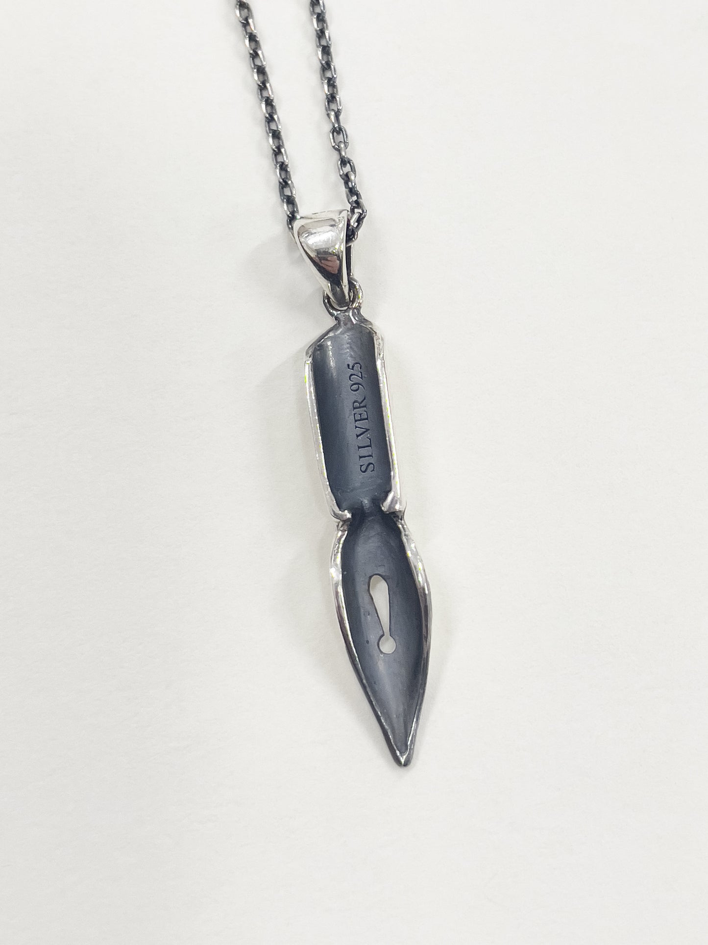 pen charm necklace
