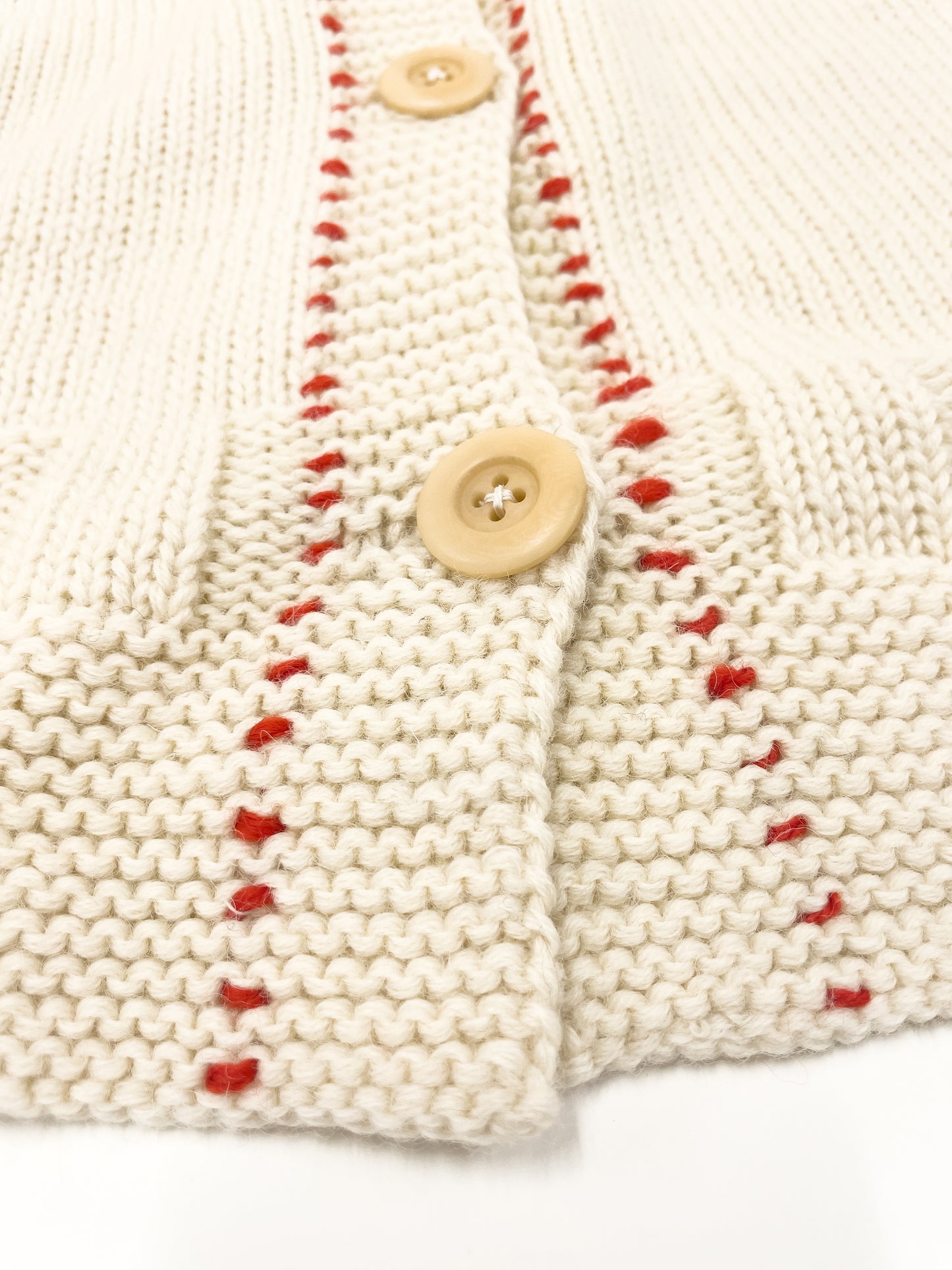 hand stitch guernsey cardigan