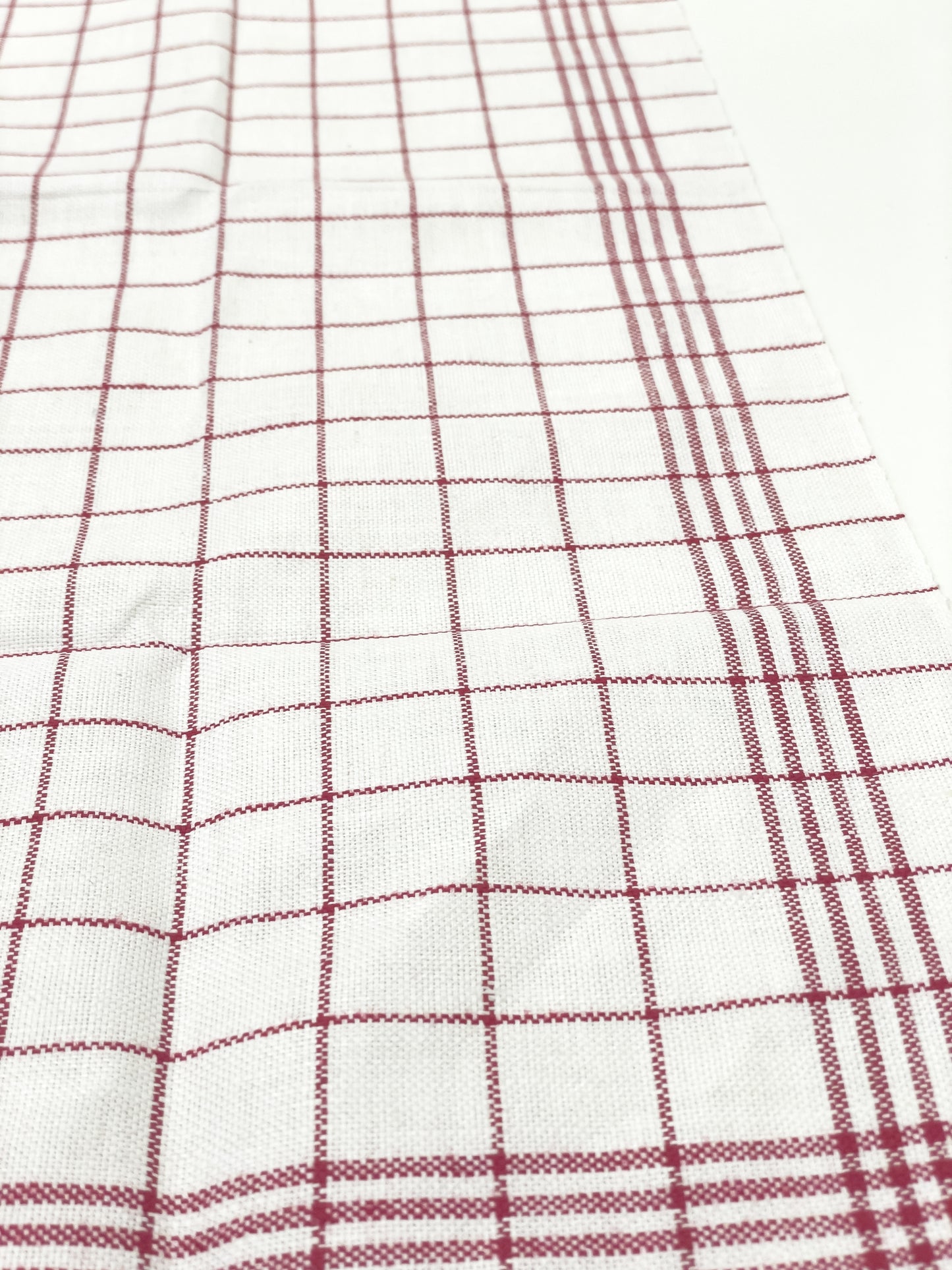cloth -red check-