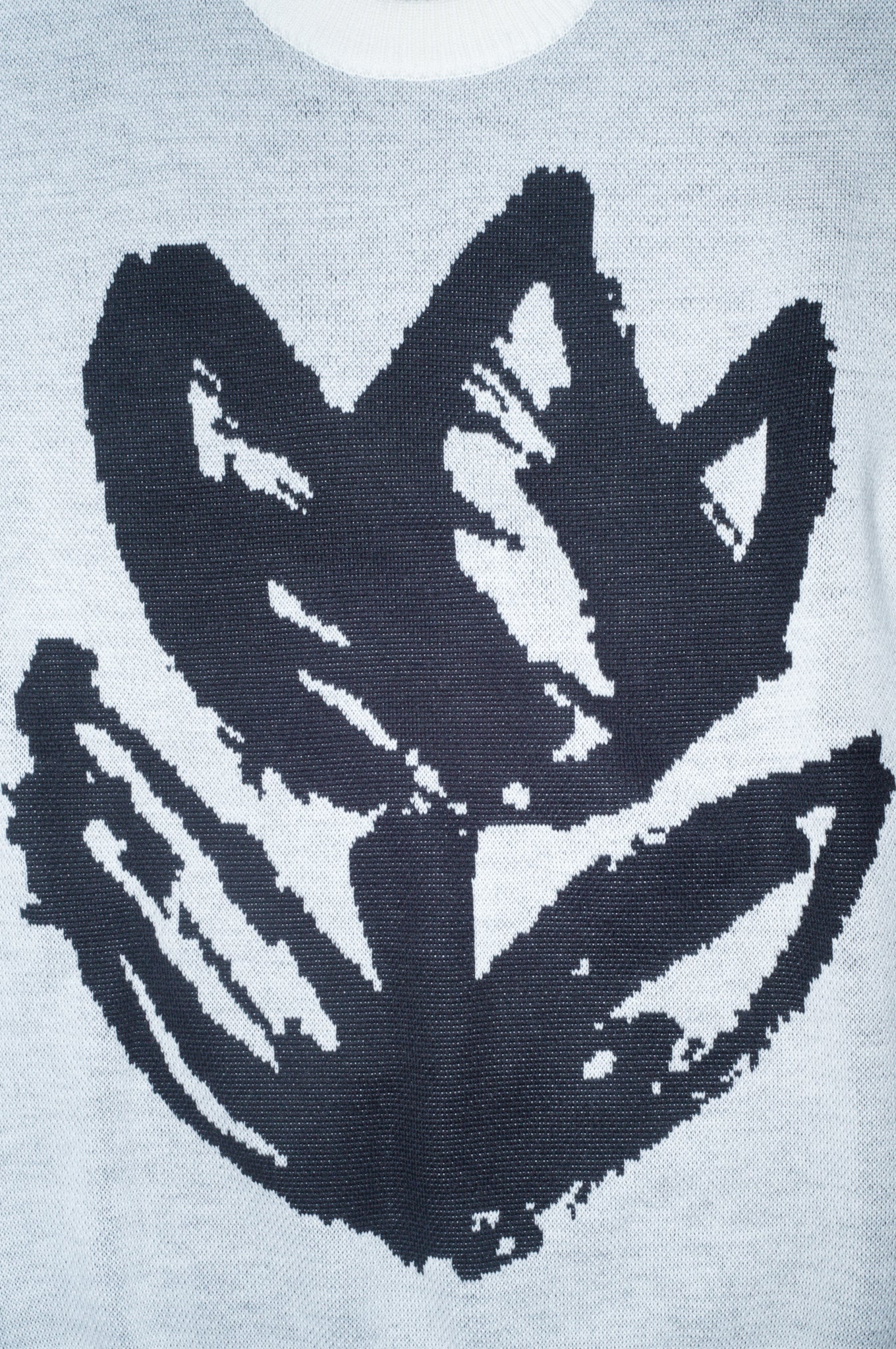 flower drawing knit