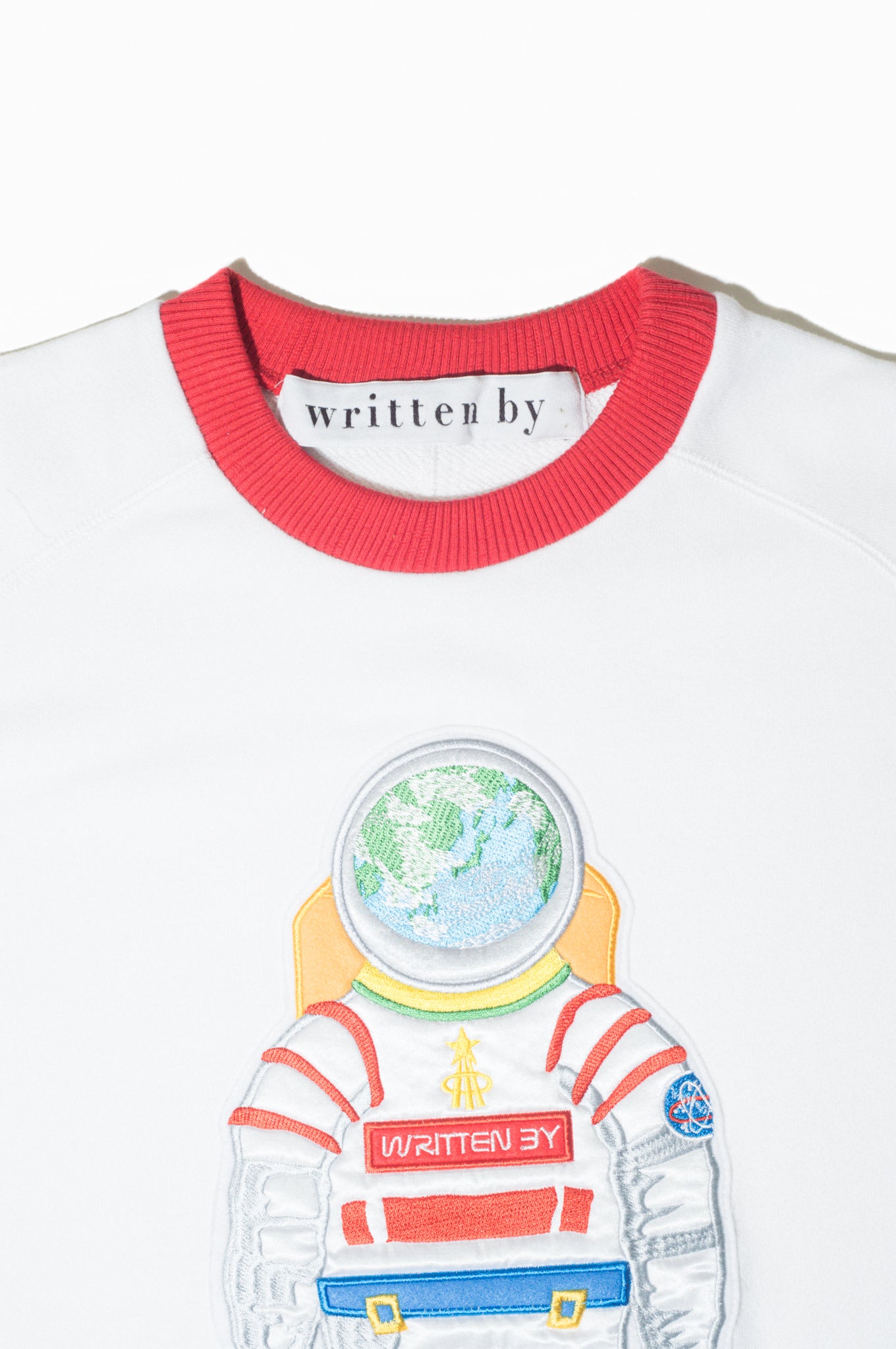 astronaut patch sweatshirt
