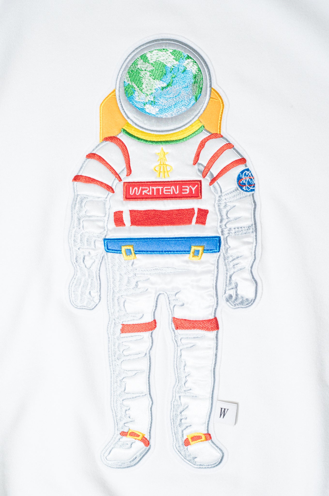 astronaut patch sweatshirt