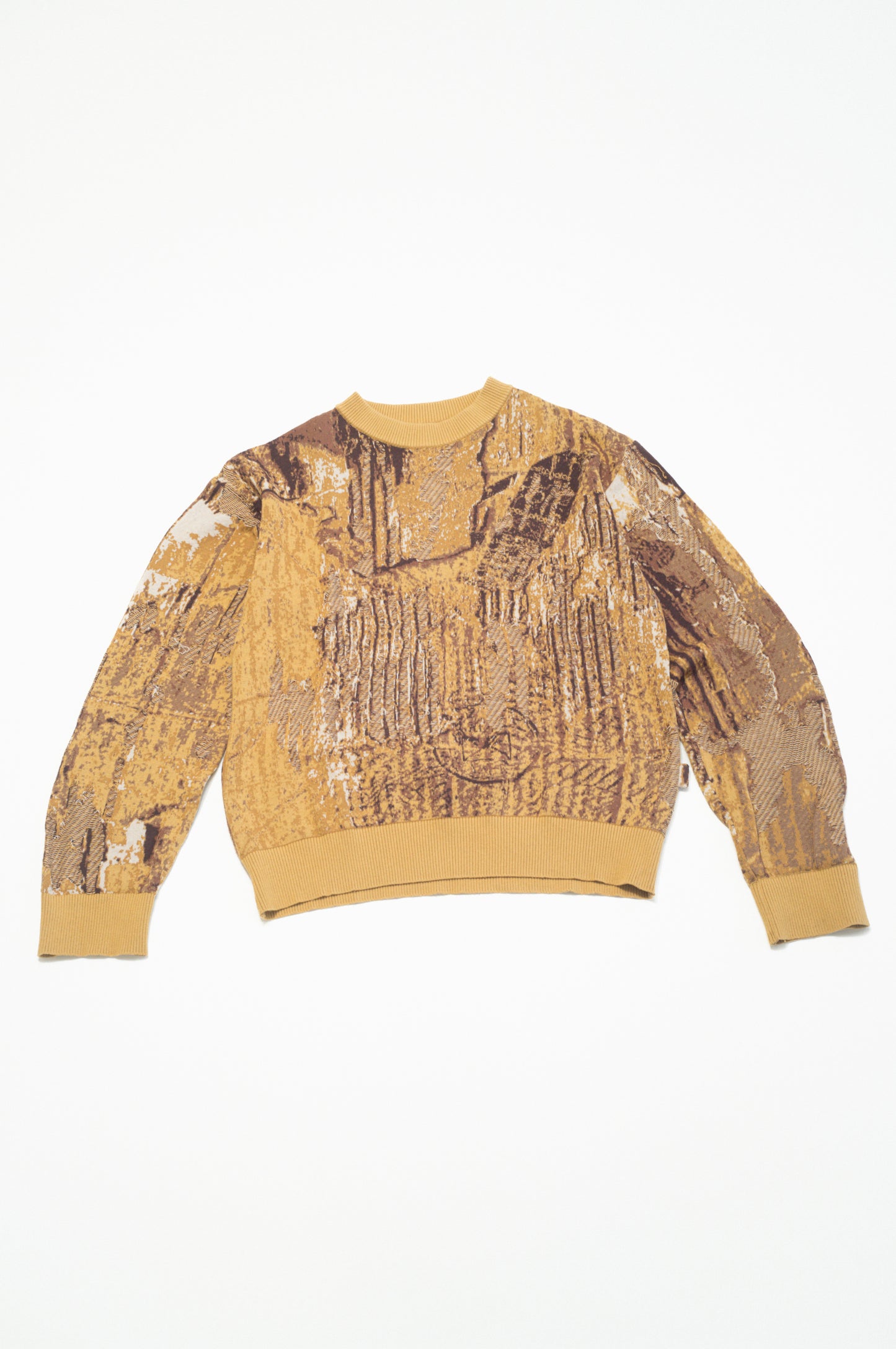 cardboard pattern knit