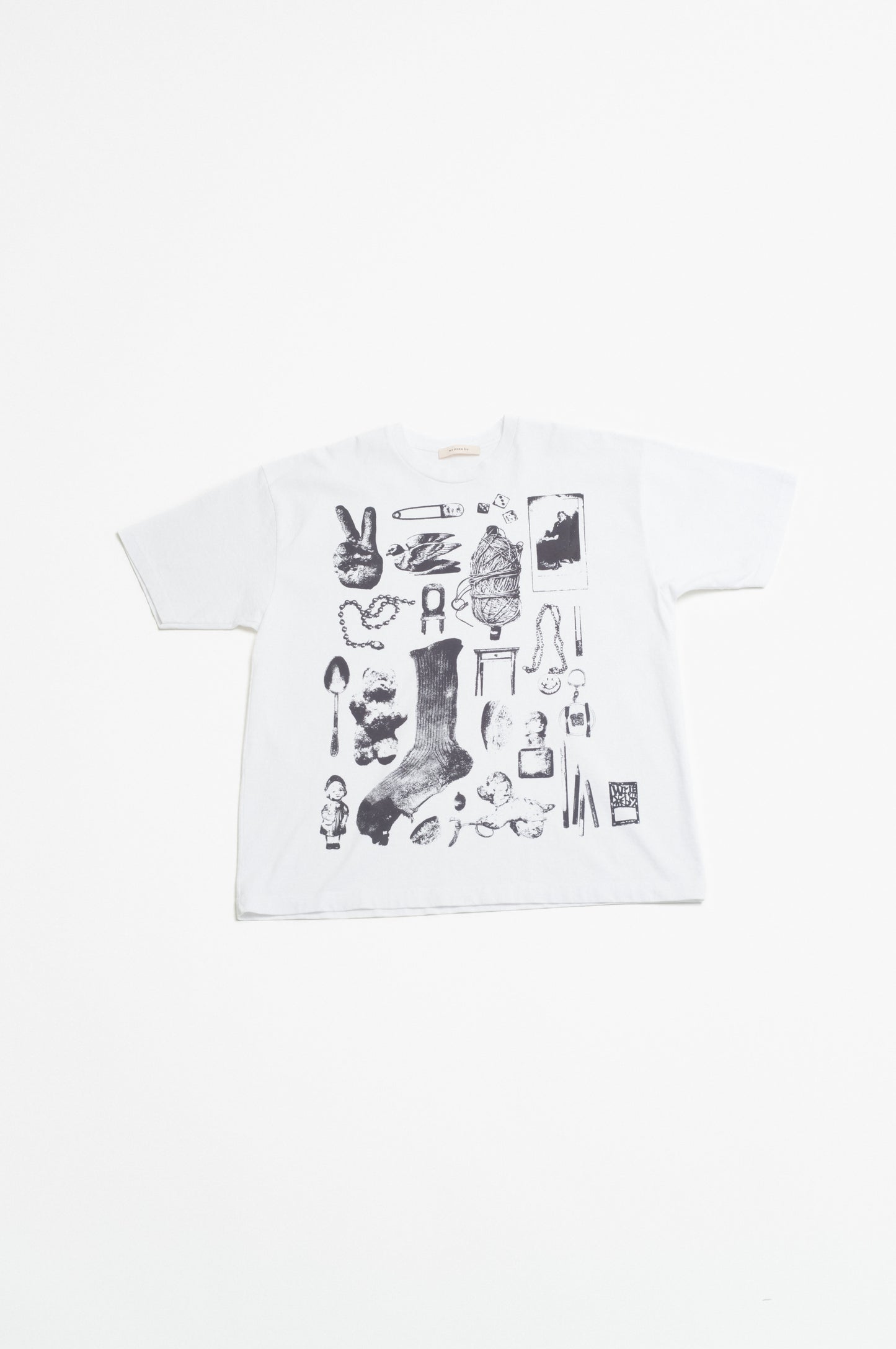 market print T-shirt <market>