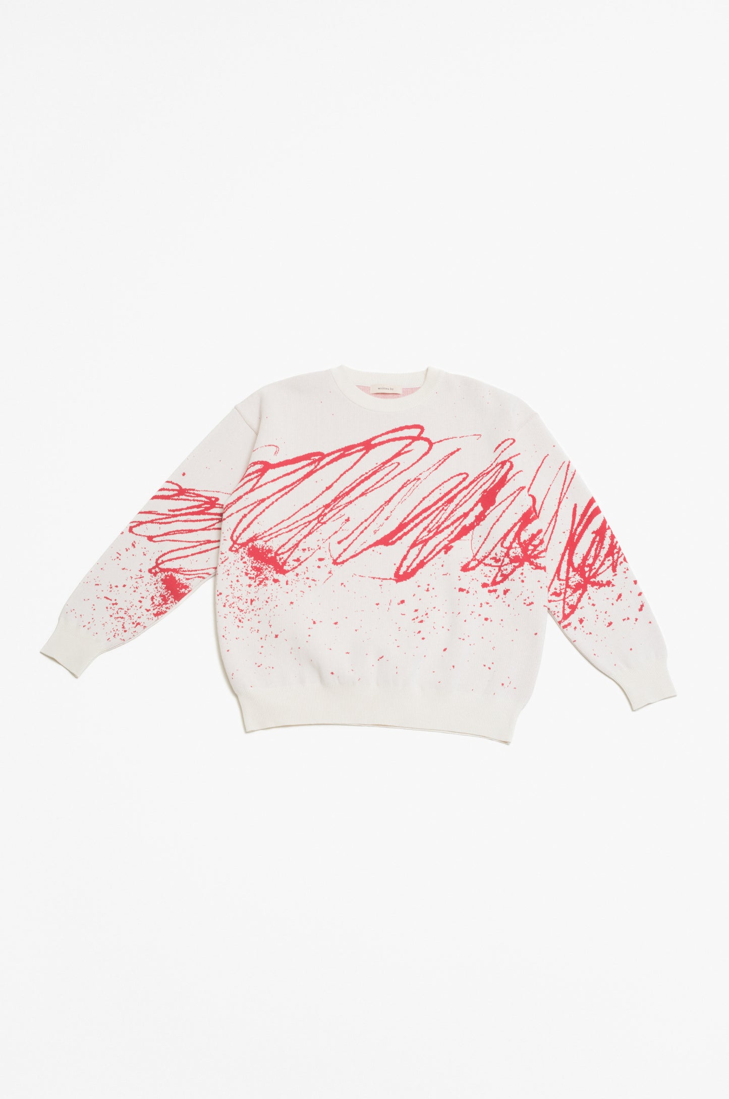 drawing motif knit