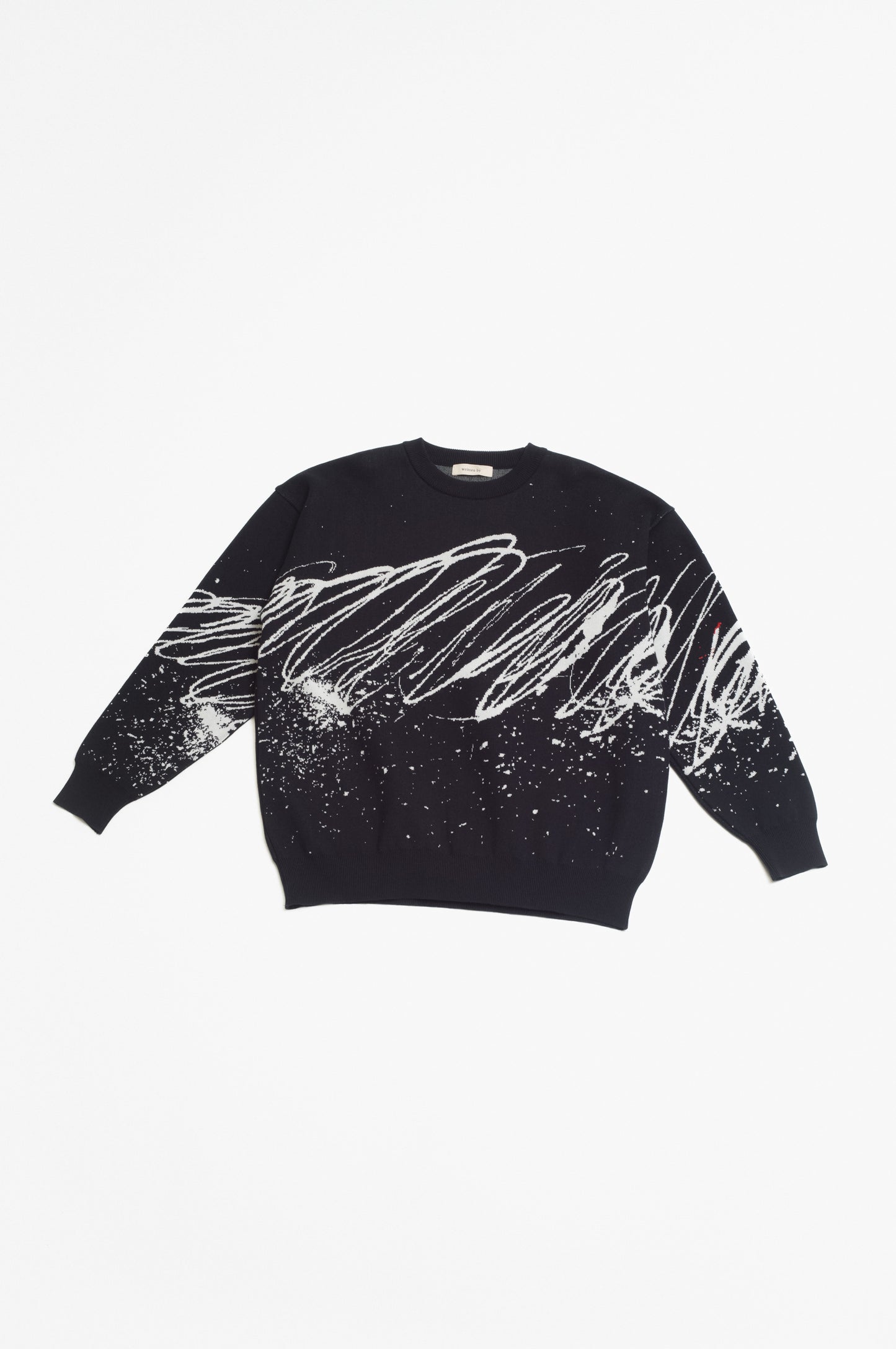drawing motif knit