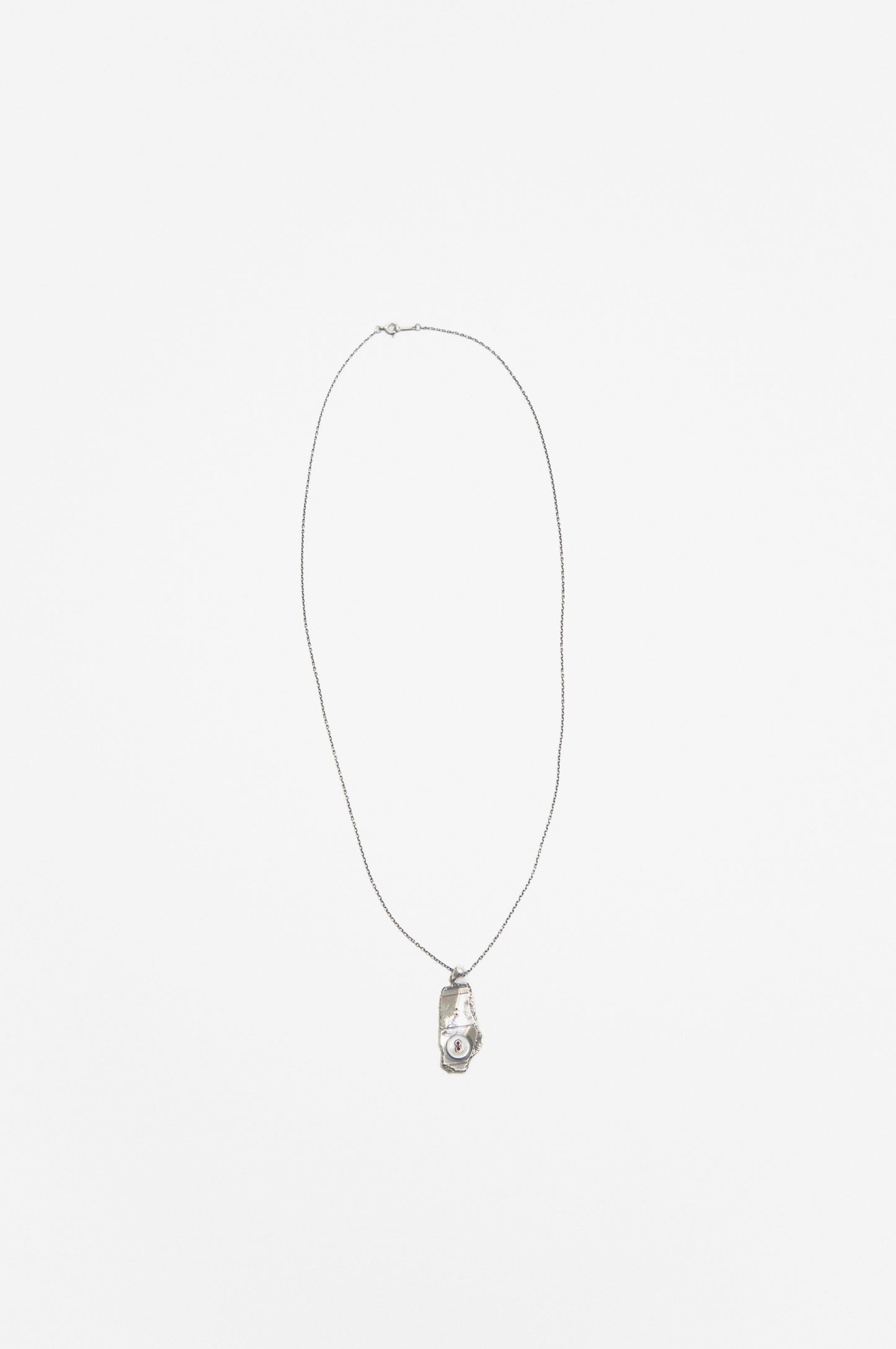 button charm necklace