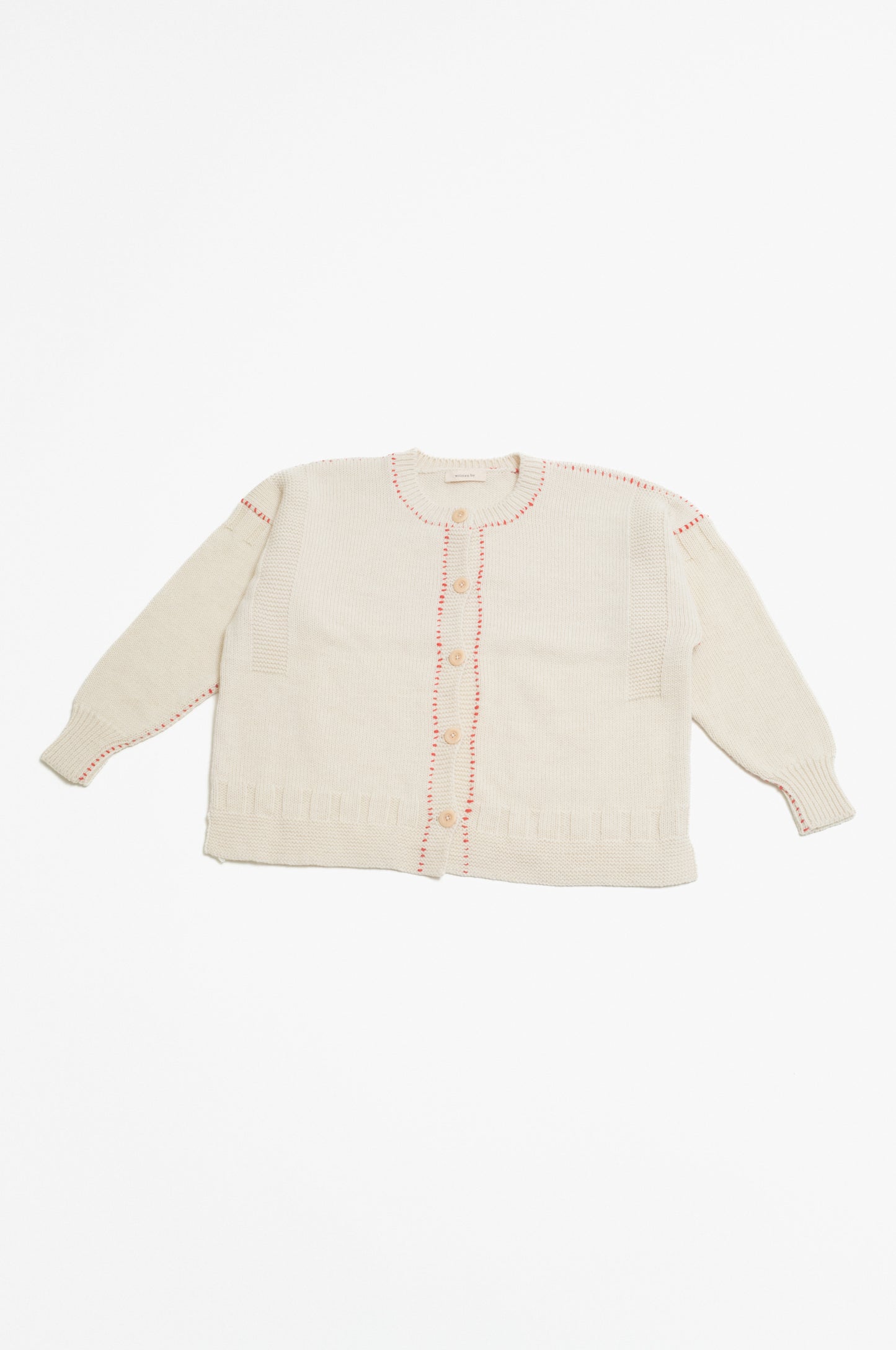hand stitch guernsey cardigan