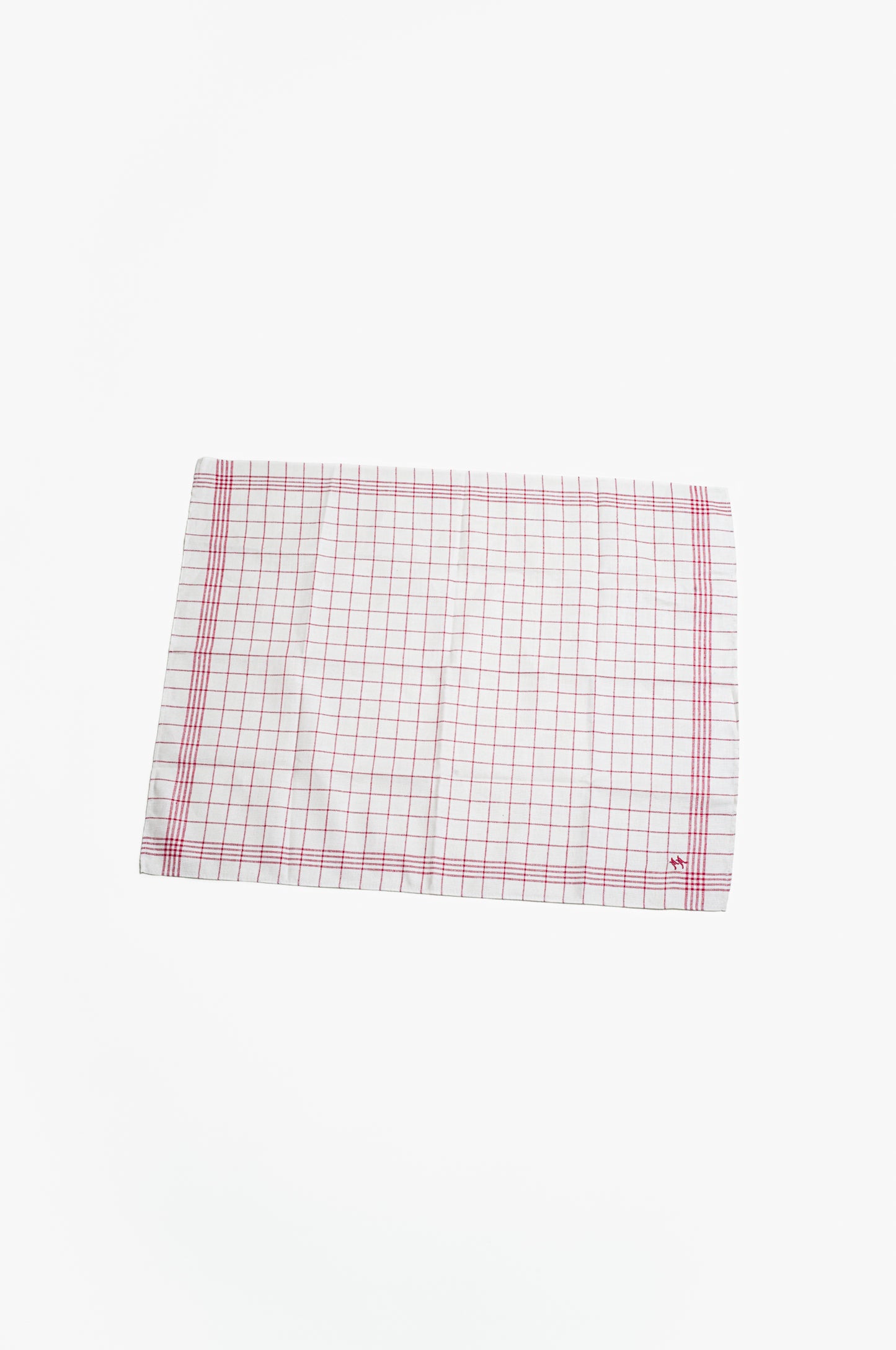 cloth -red check-