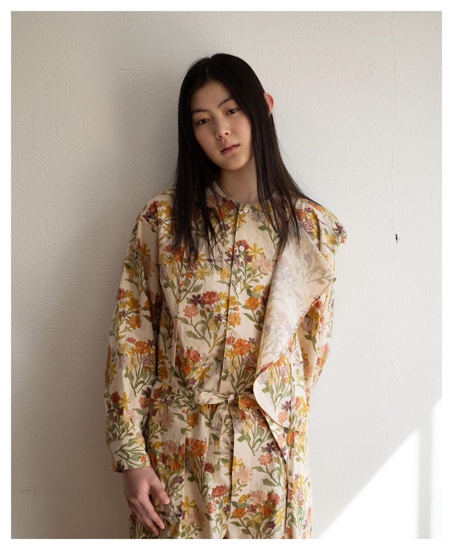 flower relax pants