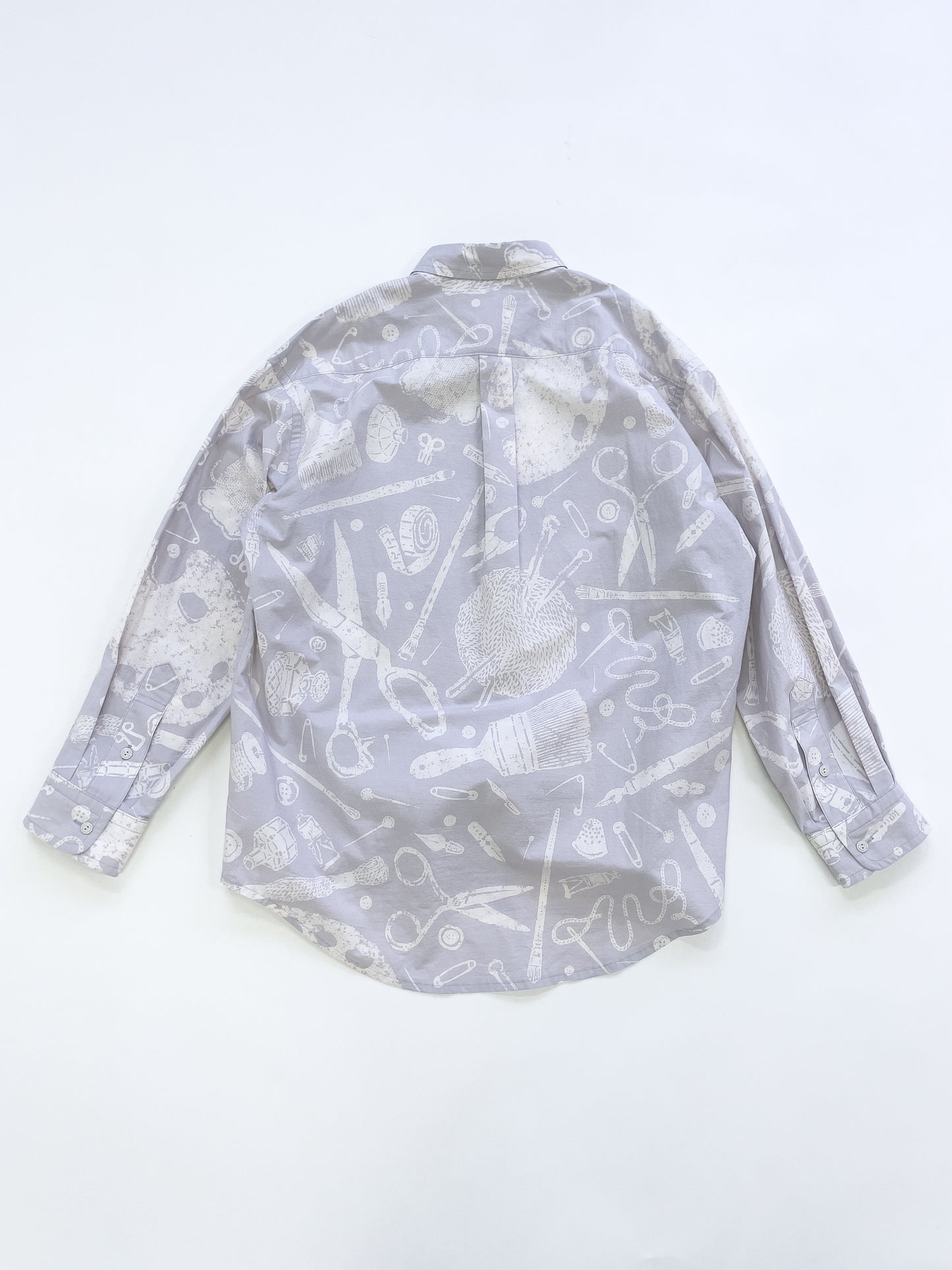 TOOLS DISCHARGE PRINT SHIRT