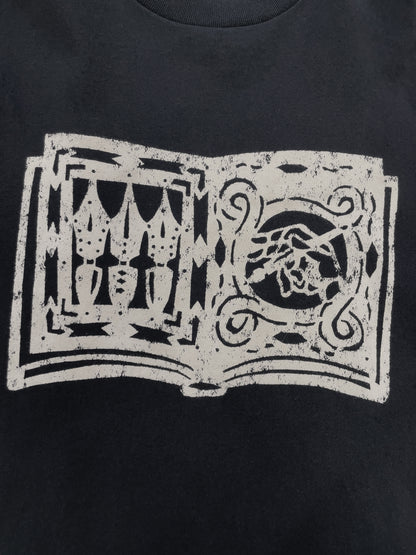 DISCHARGE PRINT T-SHIRT
