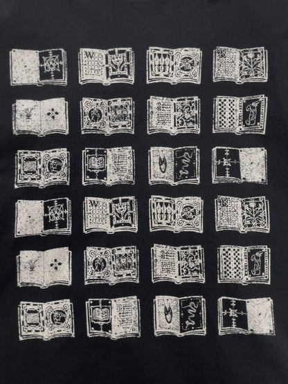 DISCHARGE PRINT T-SHIRT