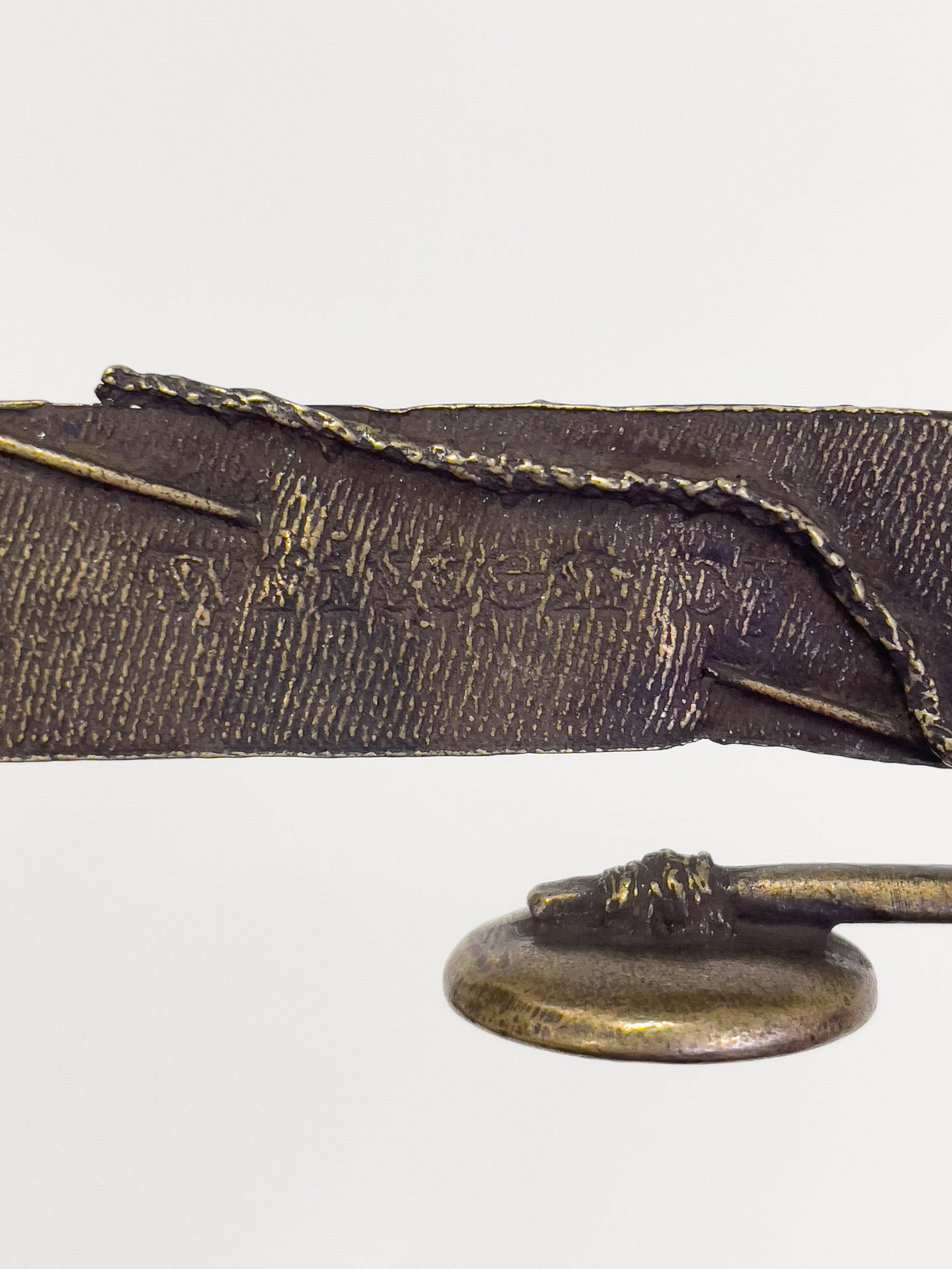 BRASS BOOKMARK