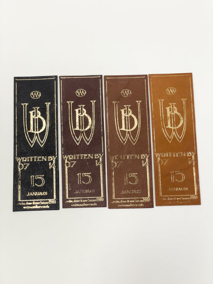 LEATHER BOOKMARK