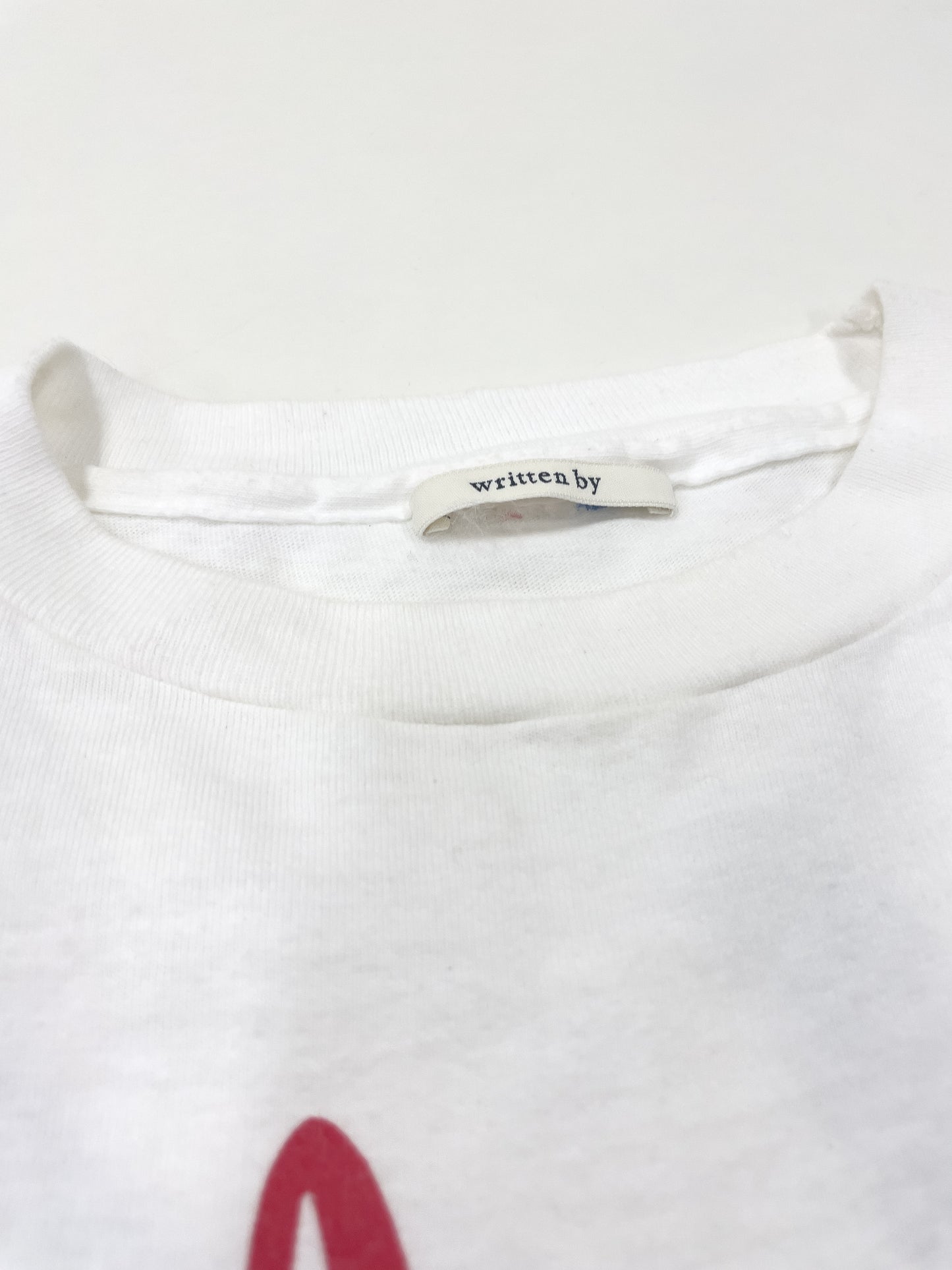 packing tape print T-shirt [used]
