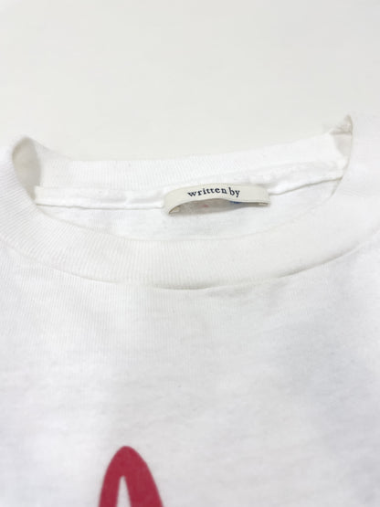 packing tape print T-shirt [used]