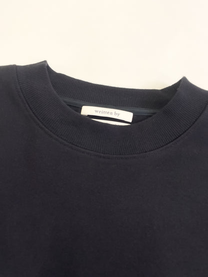 heavy cotton pocket T-shirt　[black]