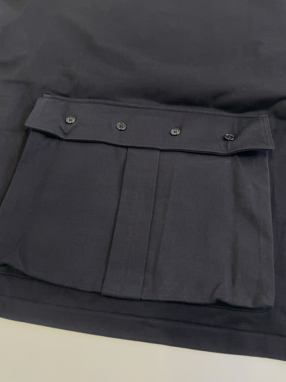 heavy cotton pocket T-shirt　[black]