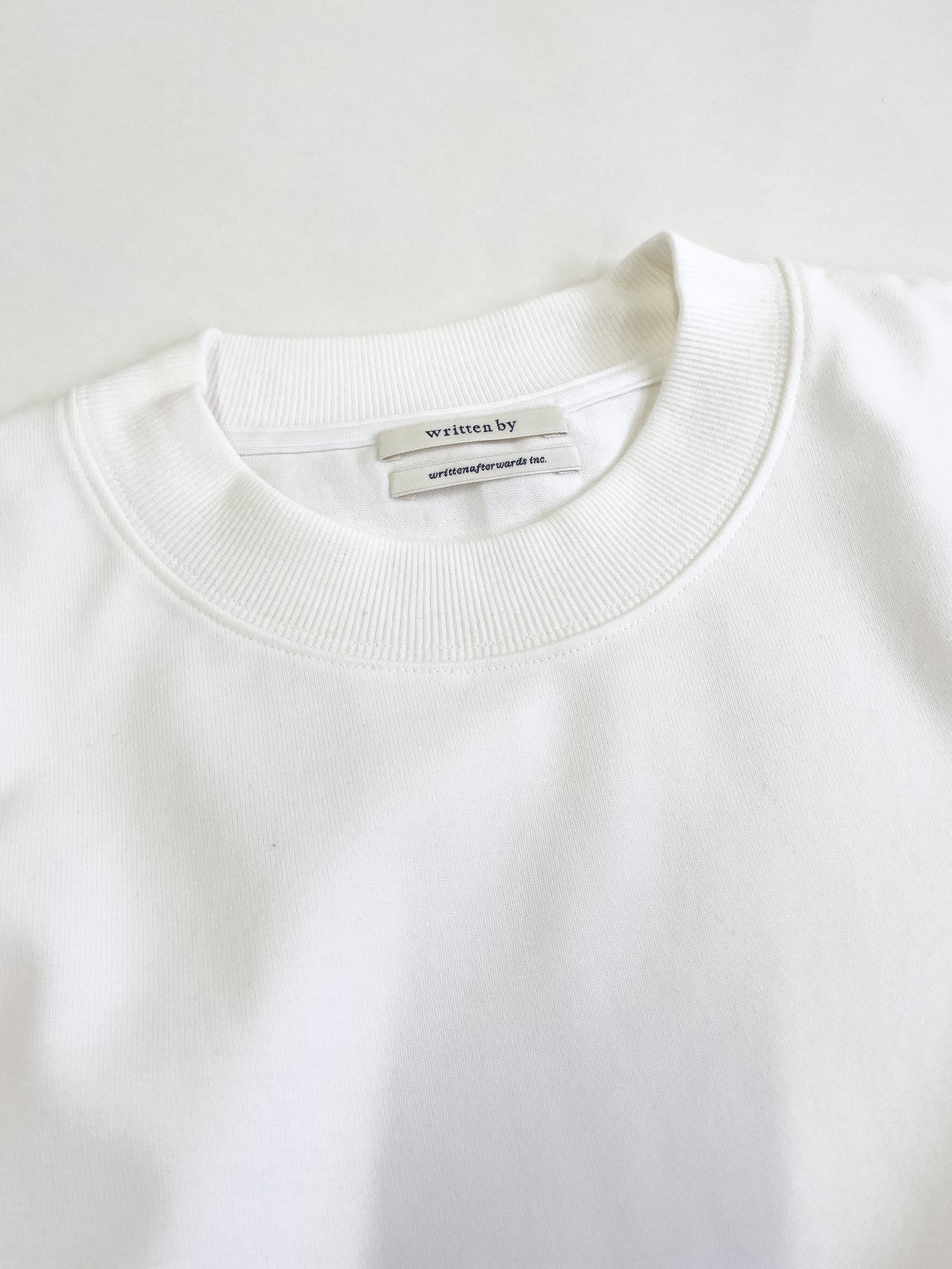 heavy cotton pocket T-shirt　[white]