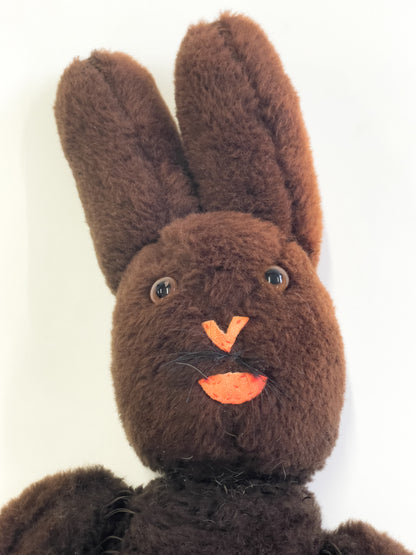 vintage rabbit stuffed toy