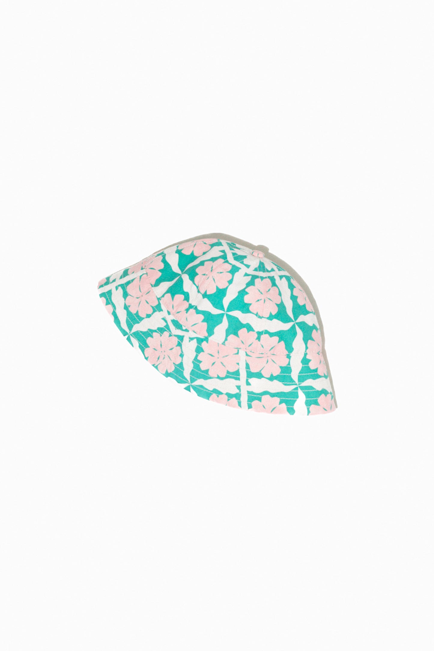 hat flower print