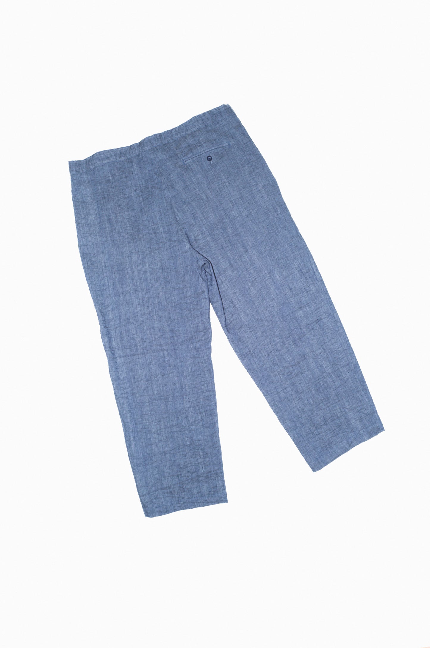 linen cotton cupro relax pants