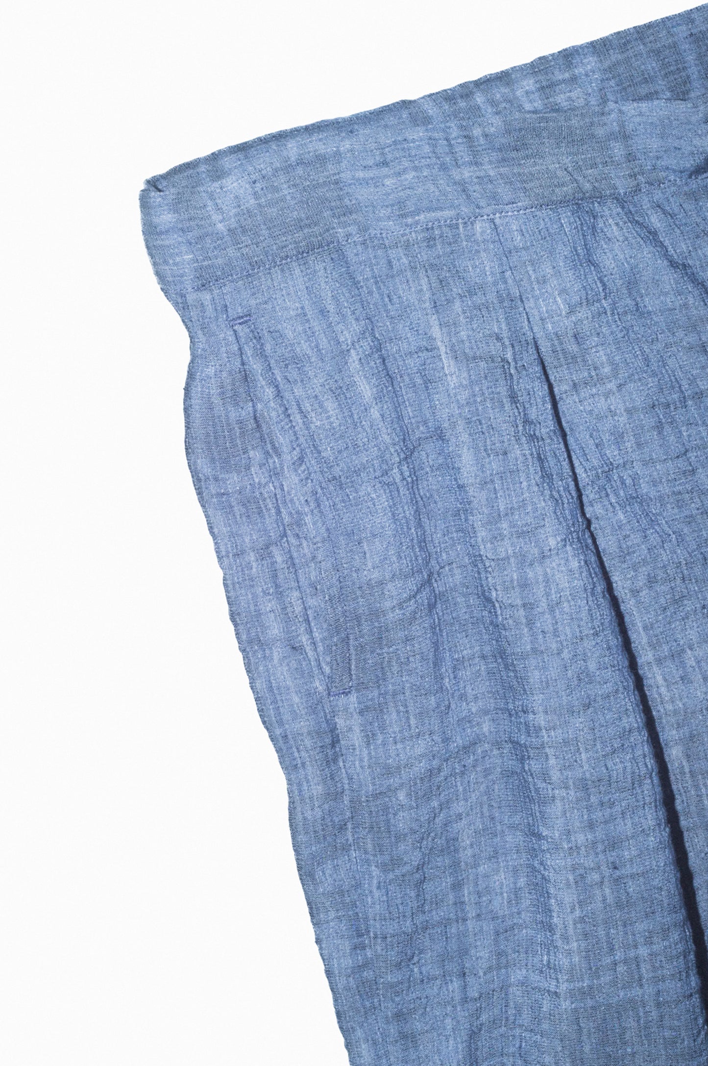 linen cotton cupro relax pants