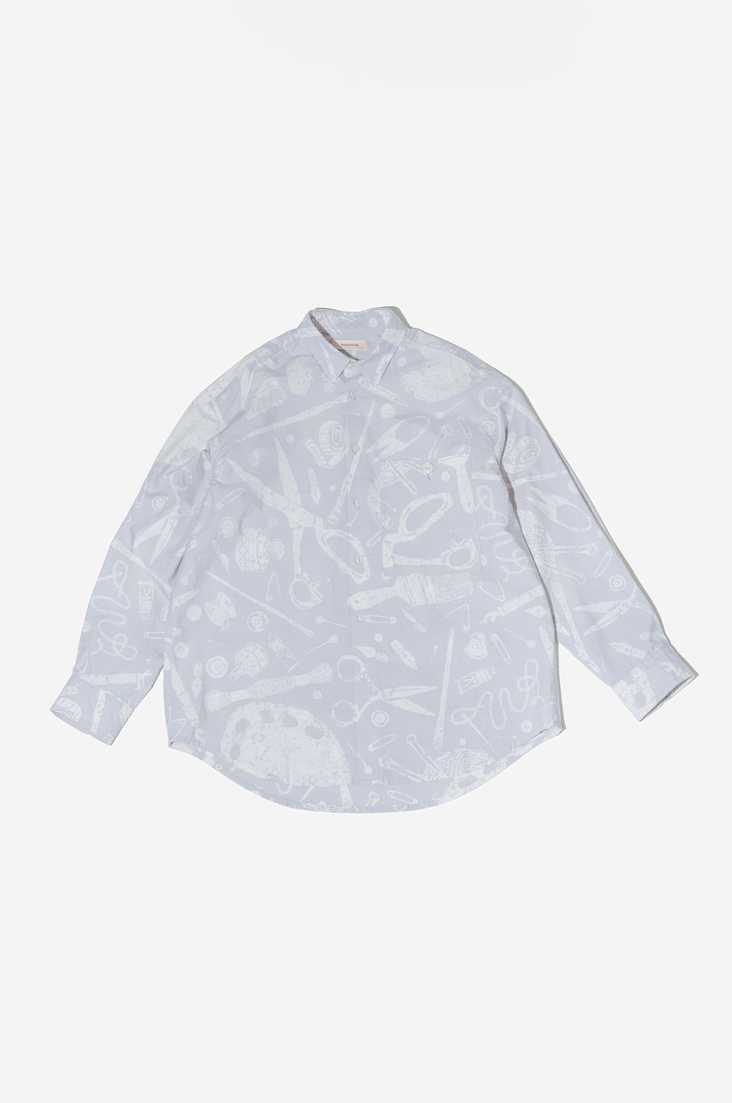TOOLS DISCHARGE PRINT SHIRT