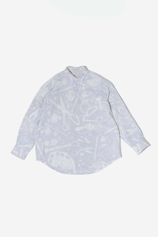 TOOLS DISCHARGE PRINT SHIRT