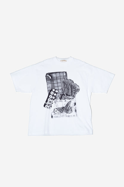 PRINT T-SHIRT <antique>